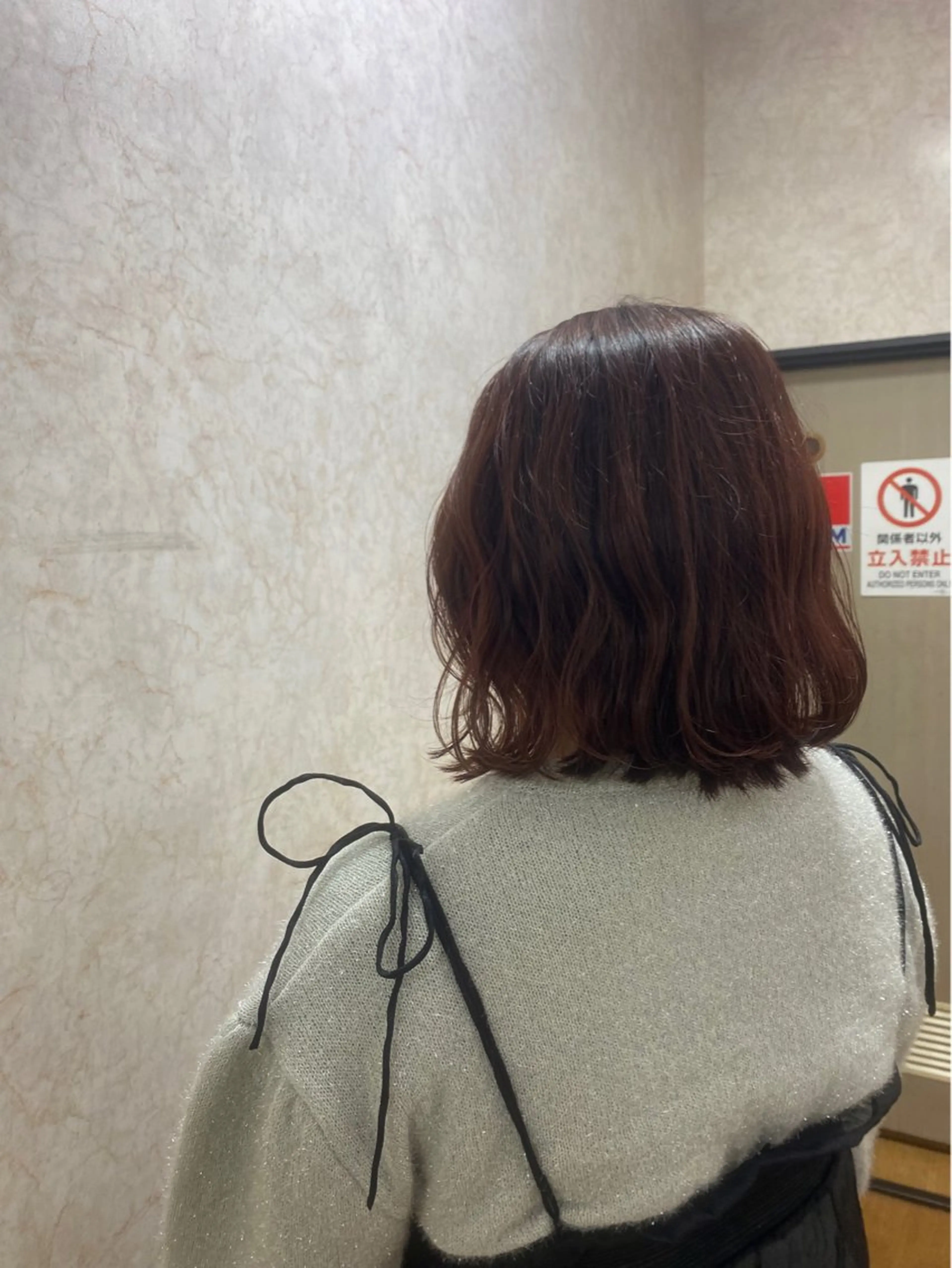 ミディアム angelica 🌸ayaka🌸のヘアスタイル