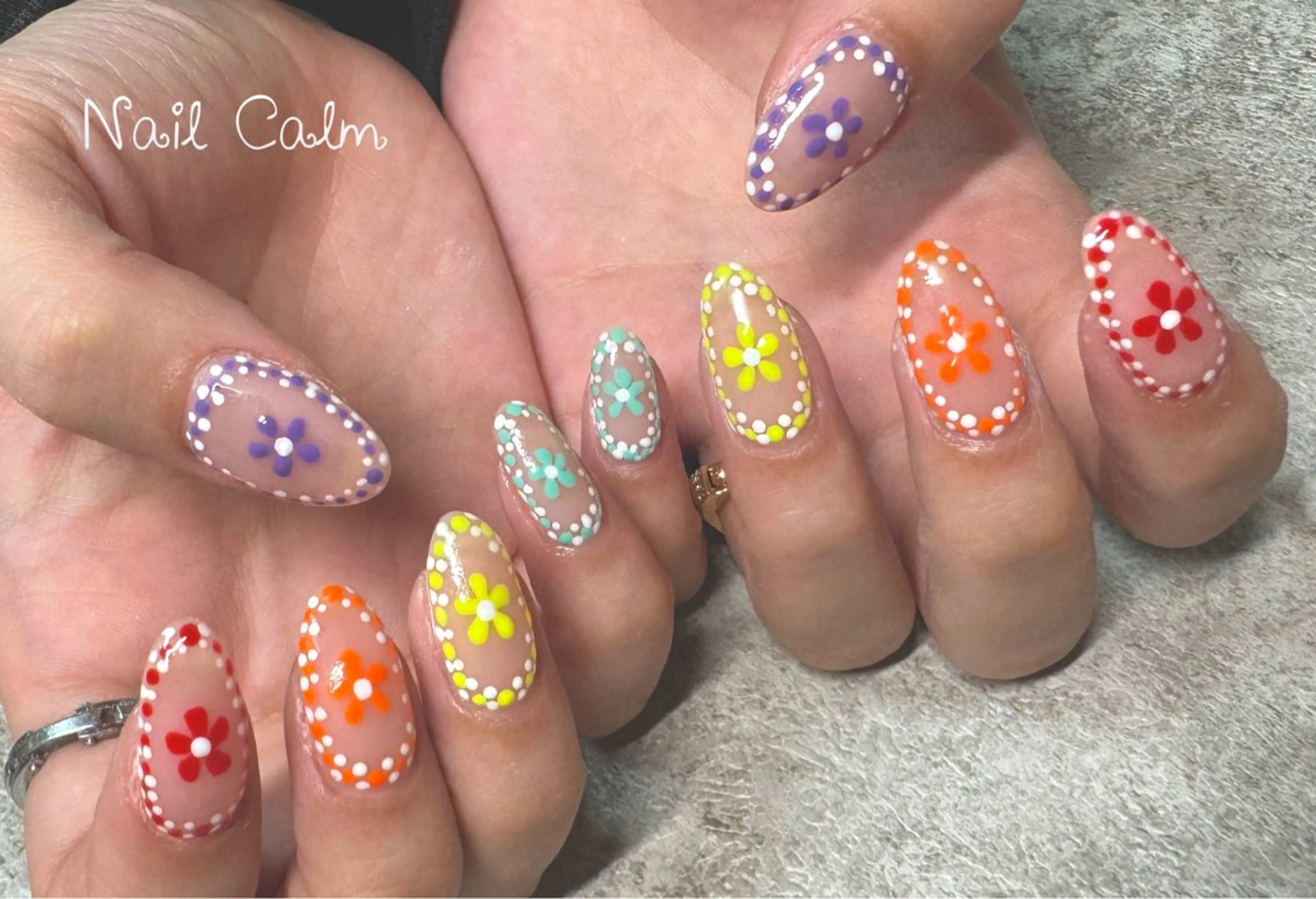 ネイル ハンドネイル プライベートサロン Calmのネイルデザイン