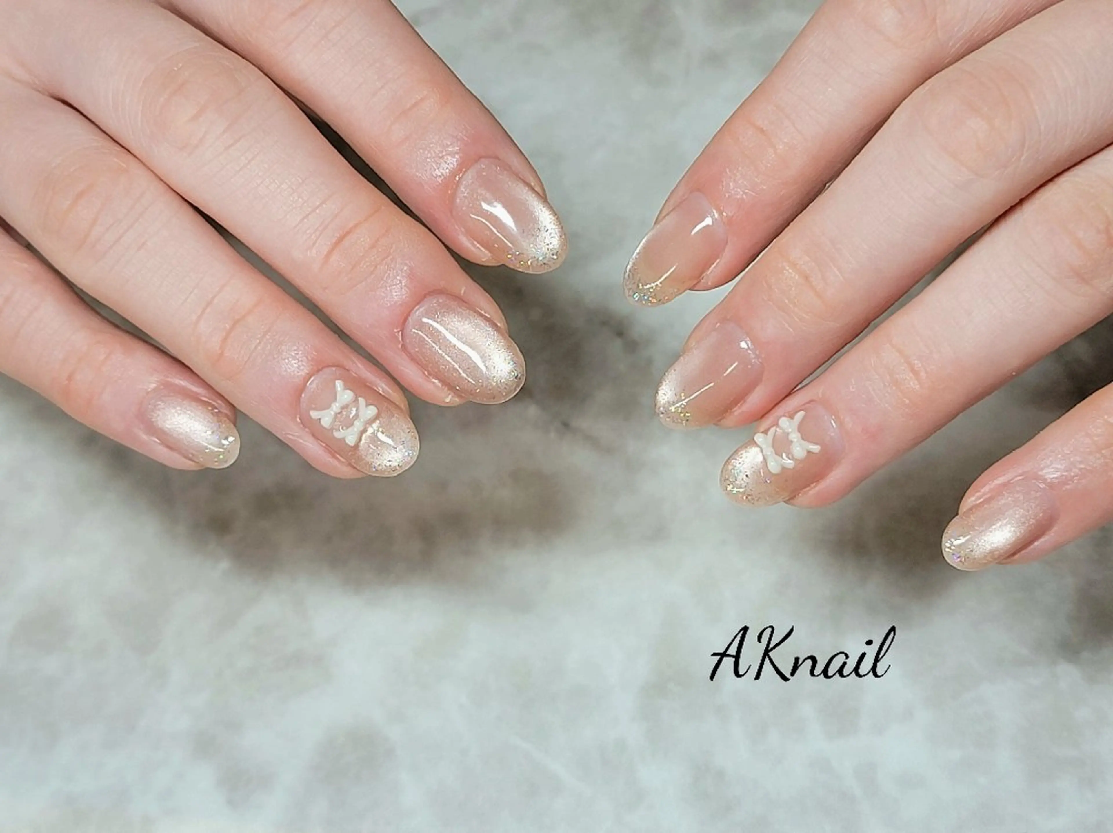 ネイル アートネイル ハンドネイル ネイル&巻き爪サロン AKnailのネイルデザイン