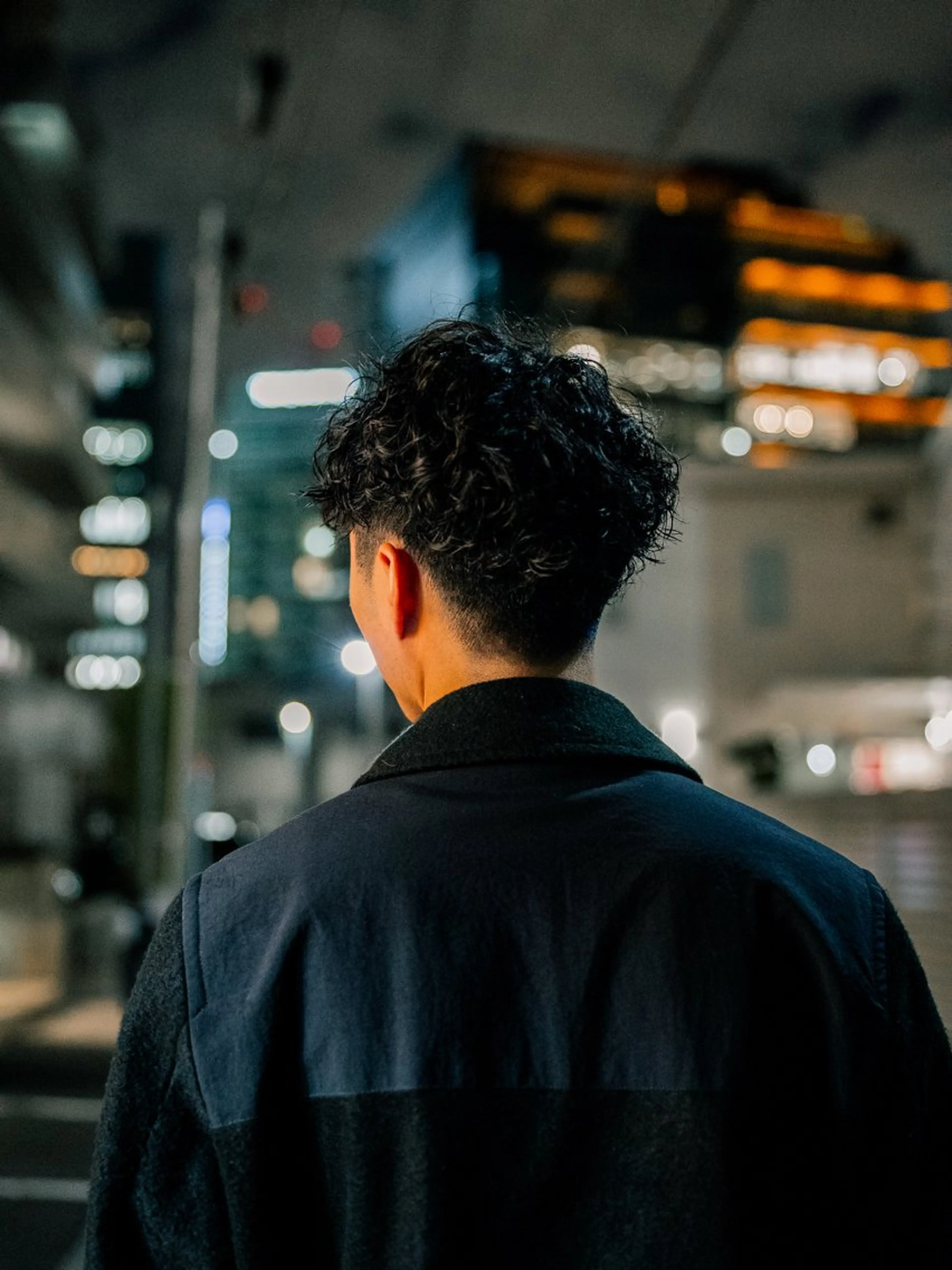 ショート カラー パーマ メンズ カット パーマ 🔗メンズサロン🔗 Kieのヘアスタイル