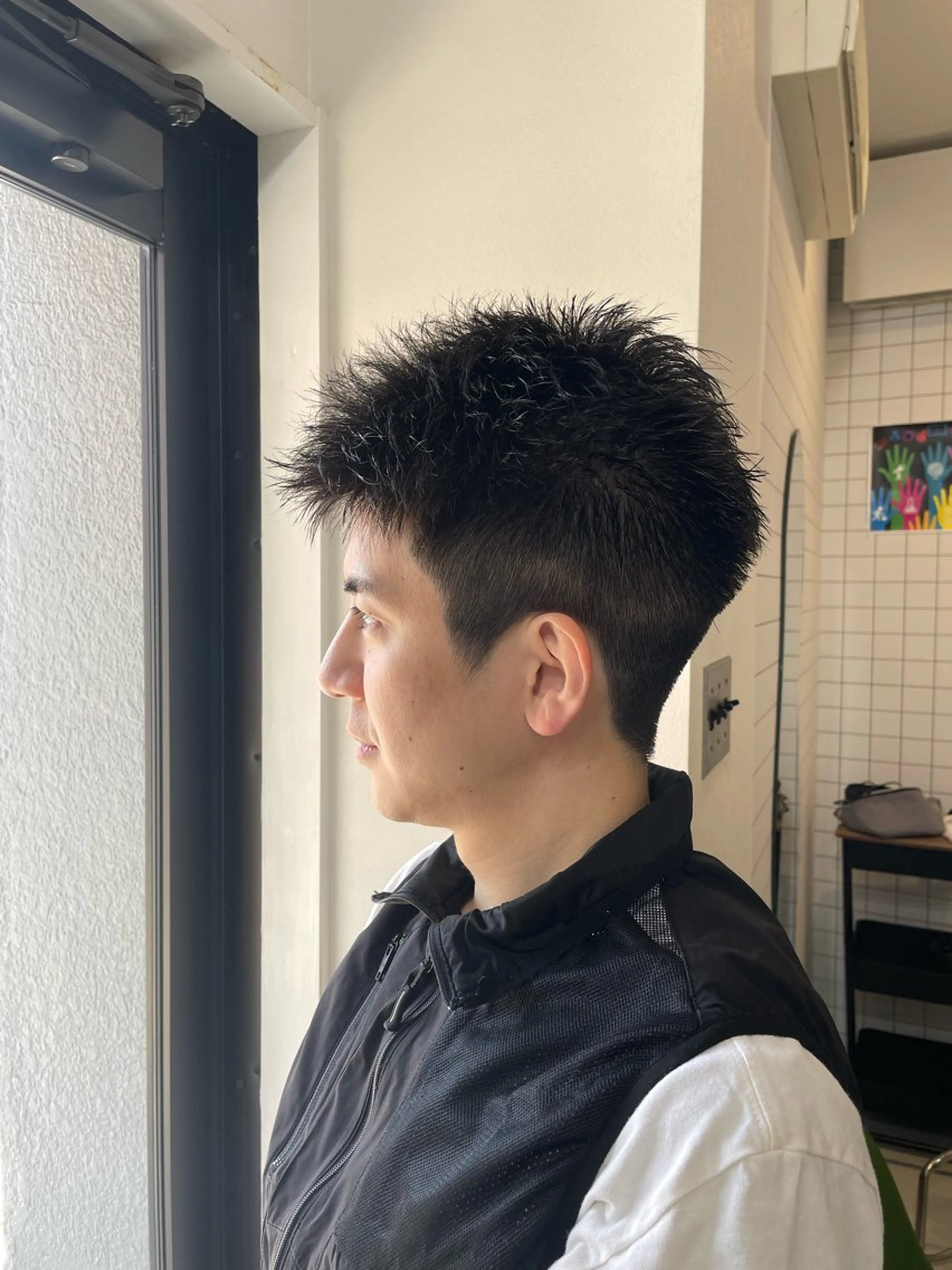 メンズ 刈り上げ カット オオサコ アヤミのヘアスタイル