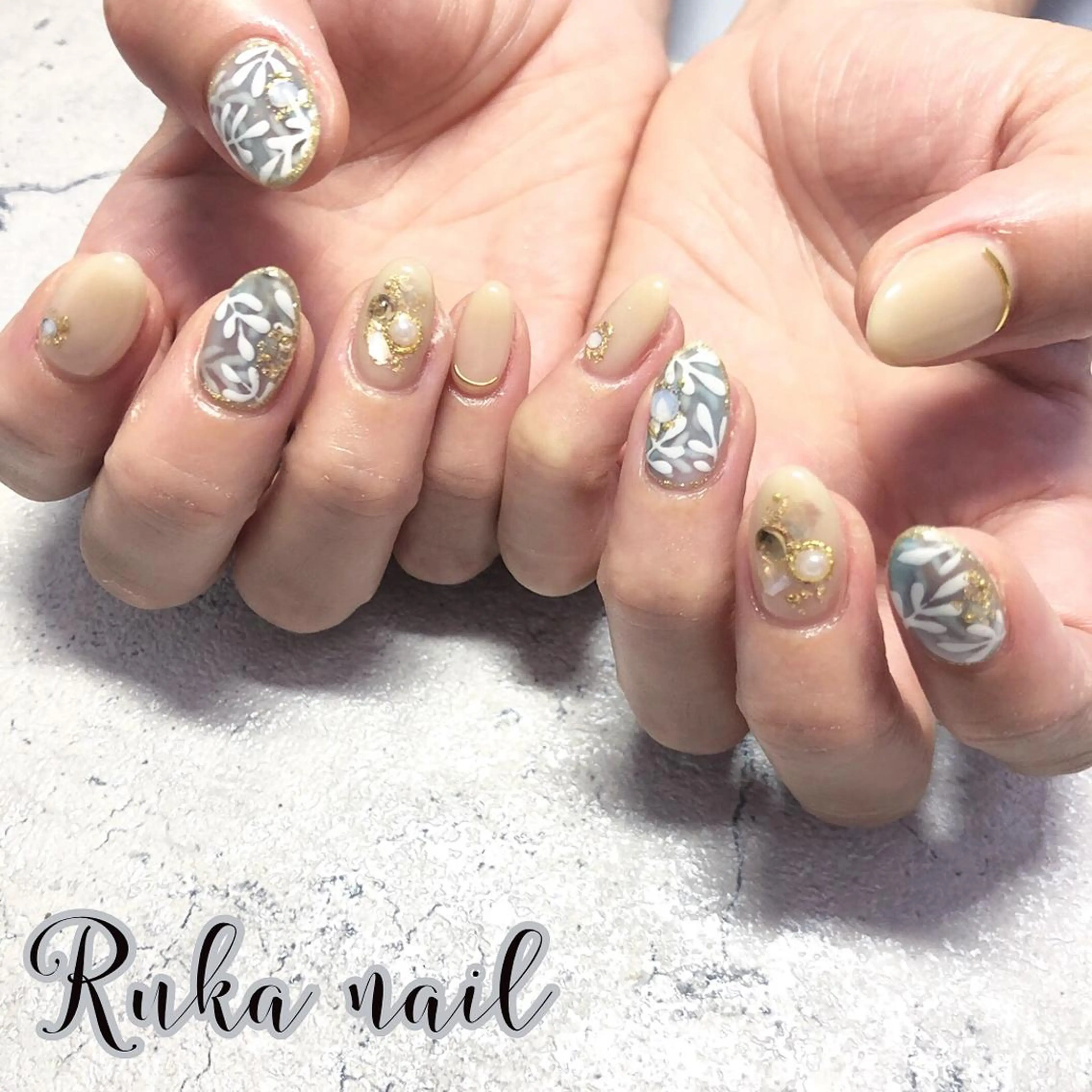 ネイル Ruka nail 【ﾙｶ ﾈｲﾙ】のネイルデザイン