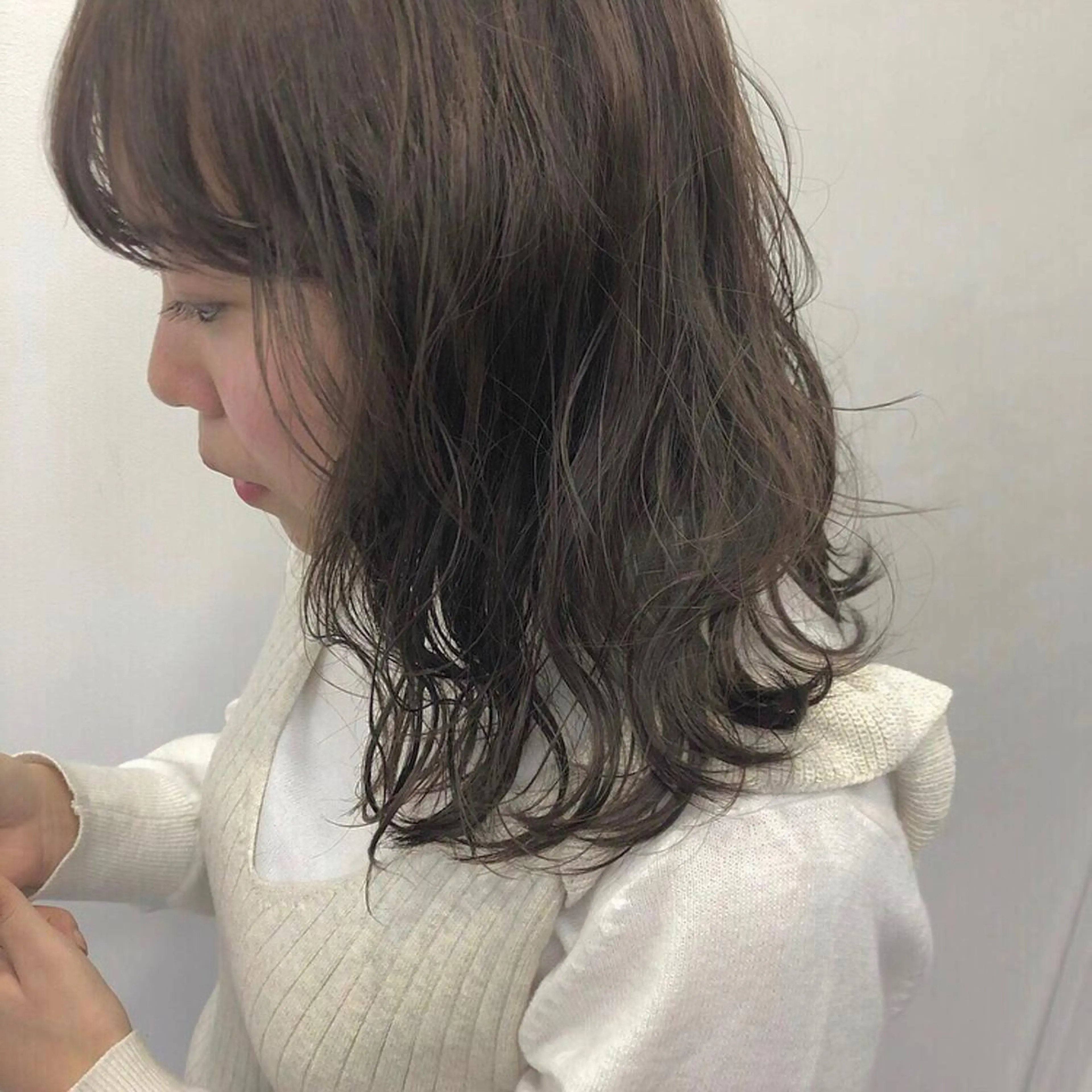 ミディアム カラー ヘアアレンジ 憧れの艶ハイトーンへ 🌙サイダサキのヘアスタイル