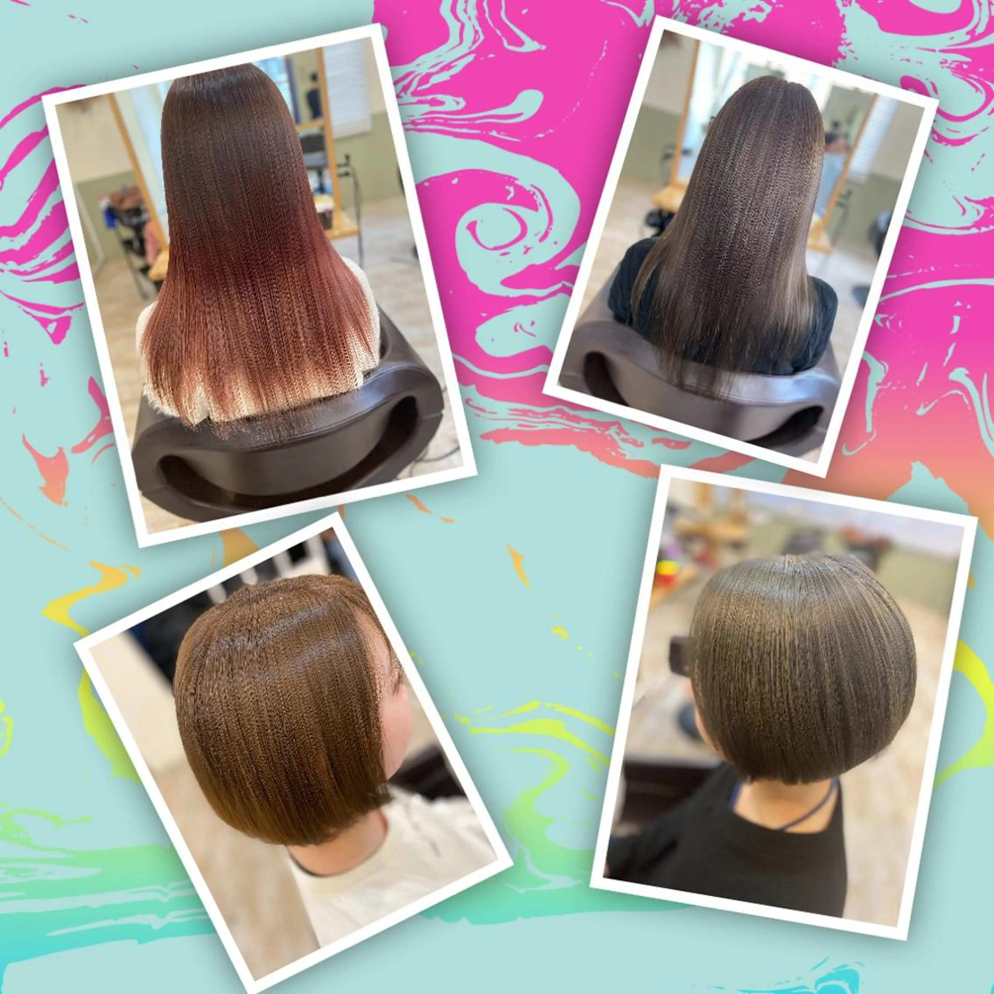 カラー Agu 清尾 浩昭のヘアスタイル