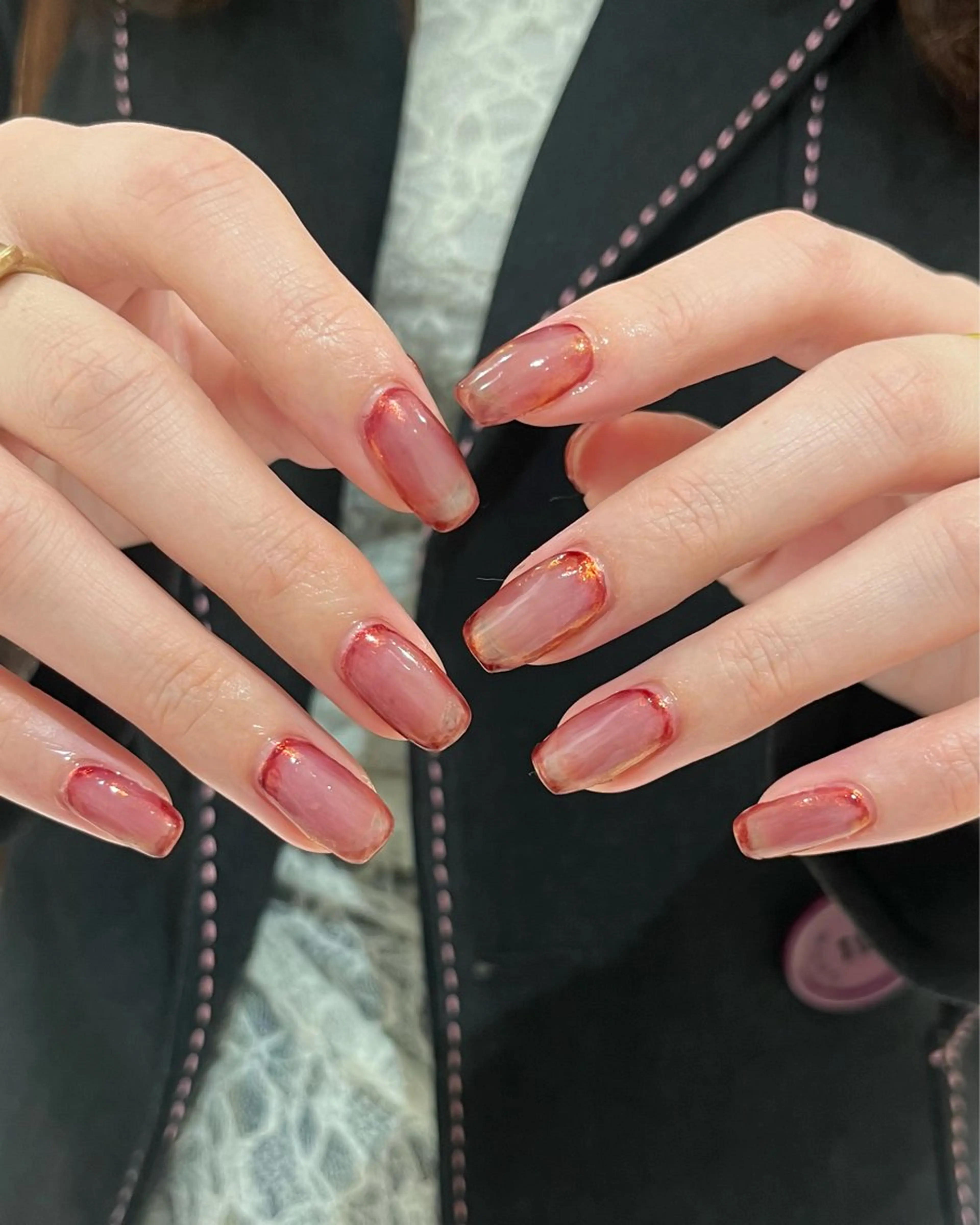 ネイル 持ち込み ハンドネイル kanatsu yorikoのネイルデザイン