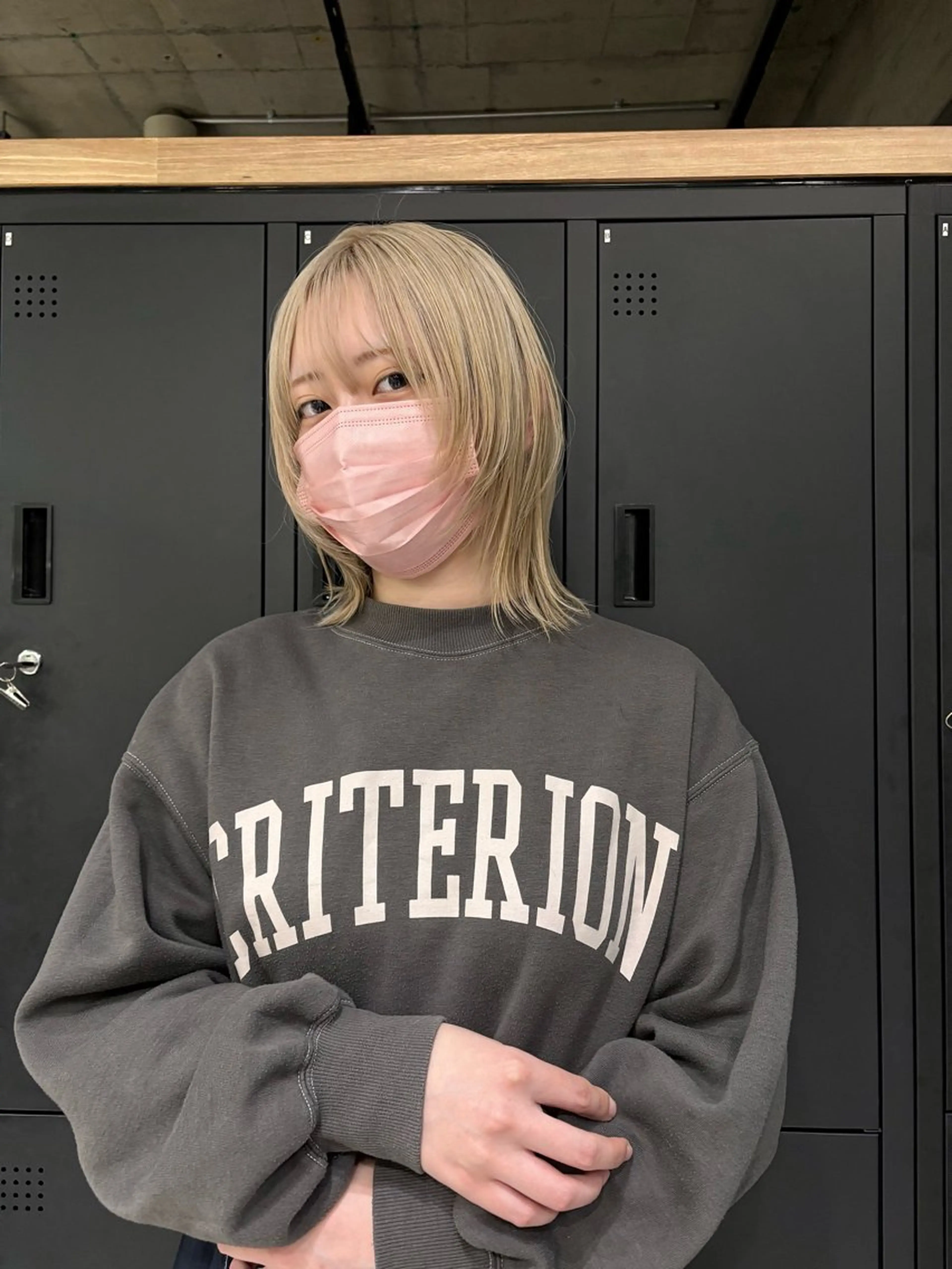 ミディアム カラー ヘアカラー KAEDE🌺Wカ ラー/ホワイトカラーのヘアスタイル