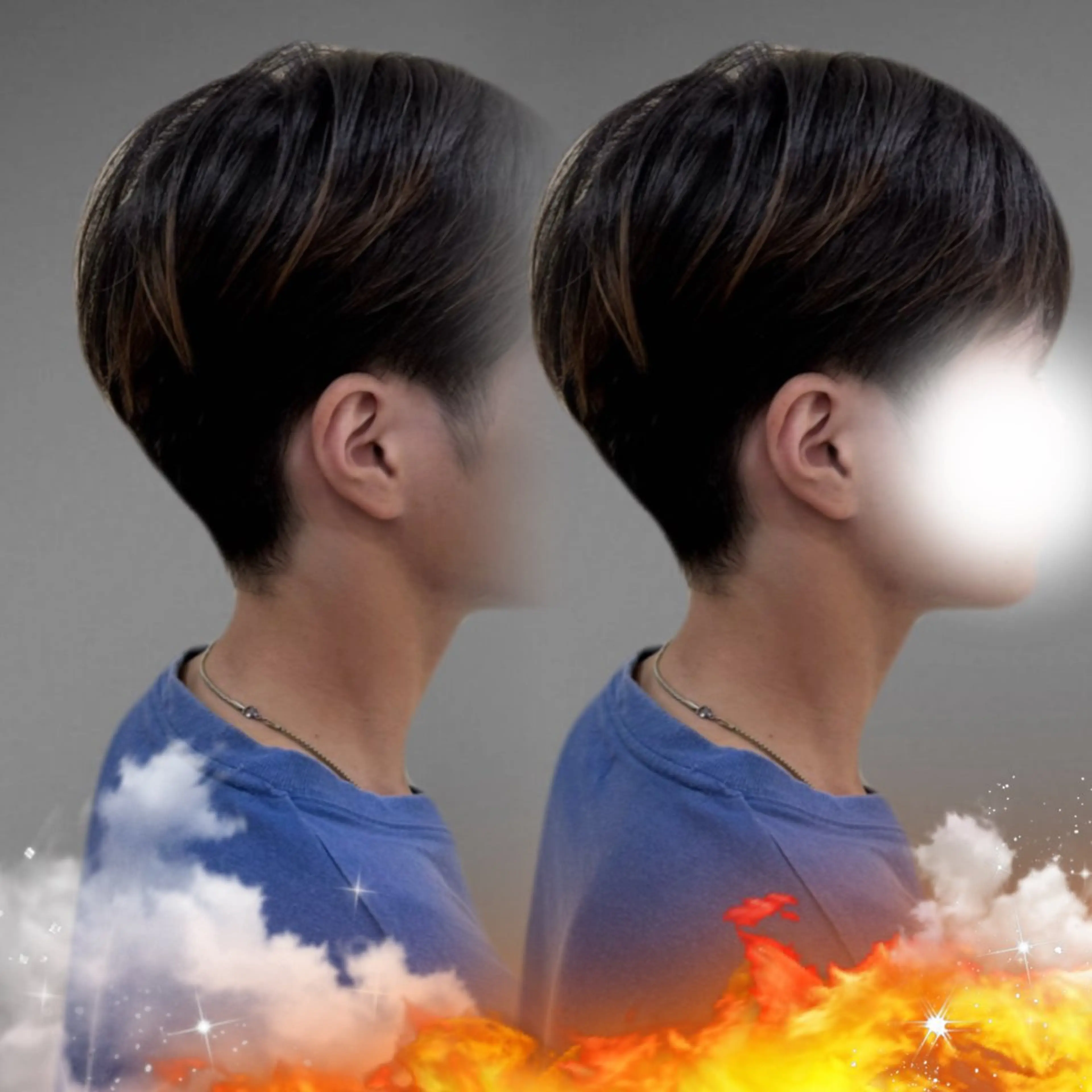 メンズ マッシュ 佐藤 茉凜のヘアスタイル