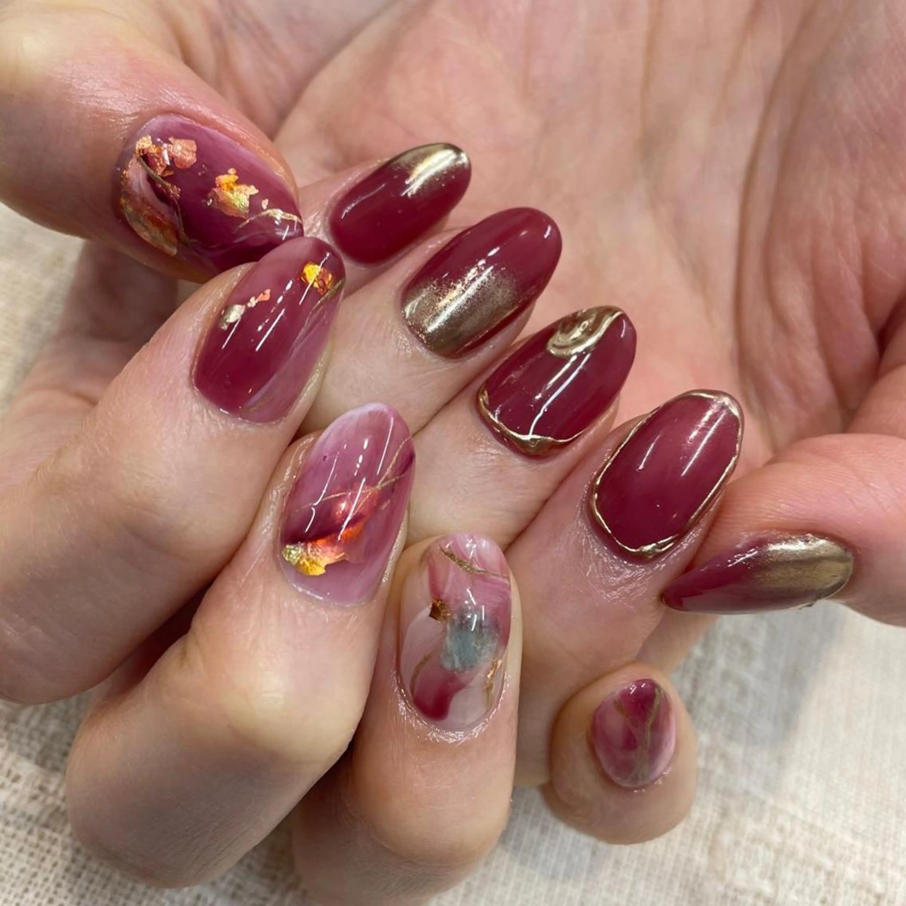 ネイル Blushオーナー Shiinaのネイルデザイン