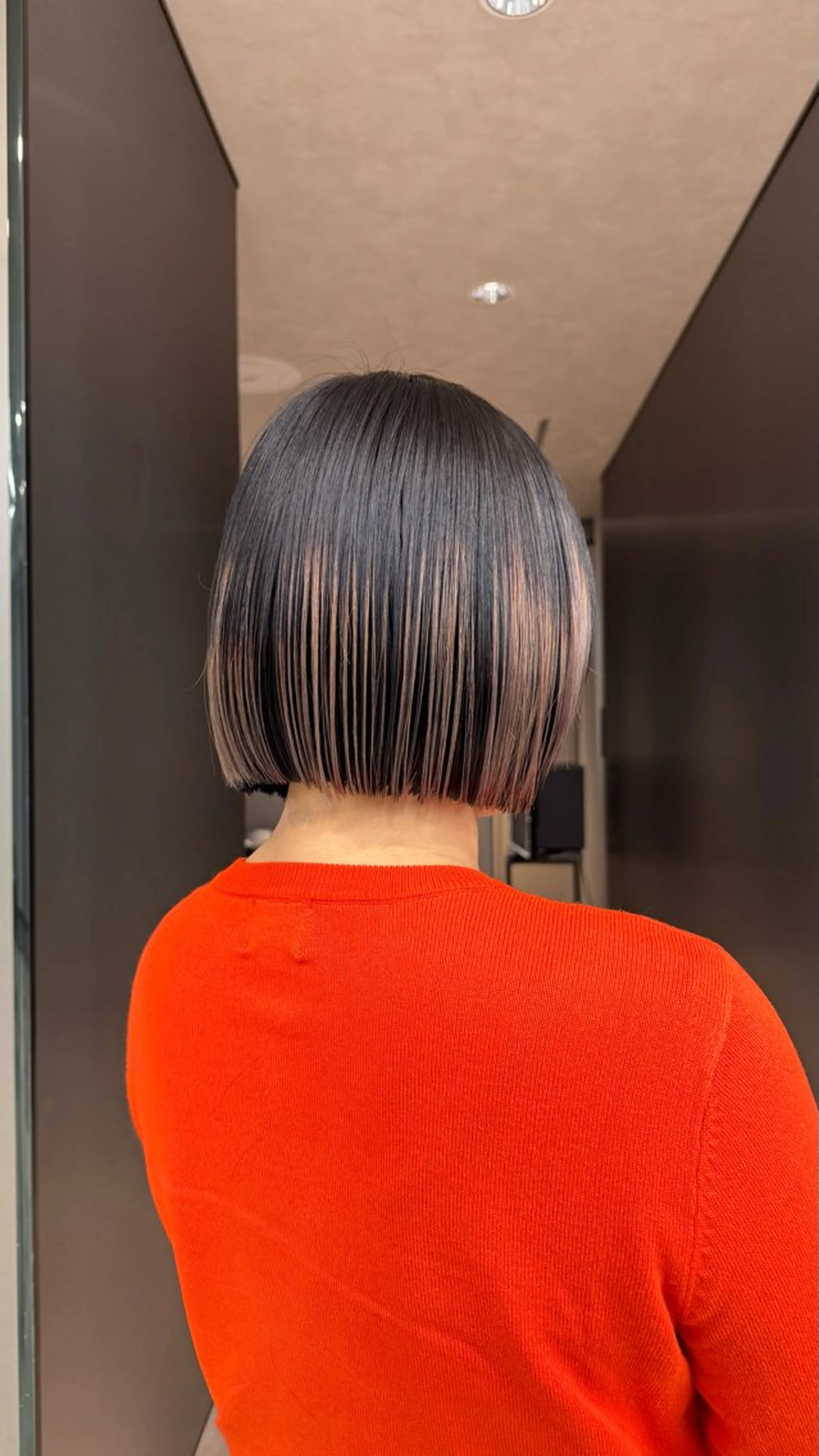 ミディアム カット ヘアカラー トリートメント 川田大輝 / ボブ/レイヤーのヘアスタイル