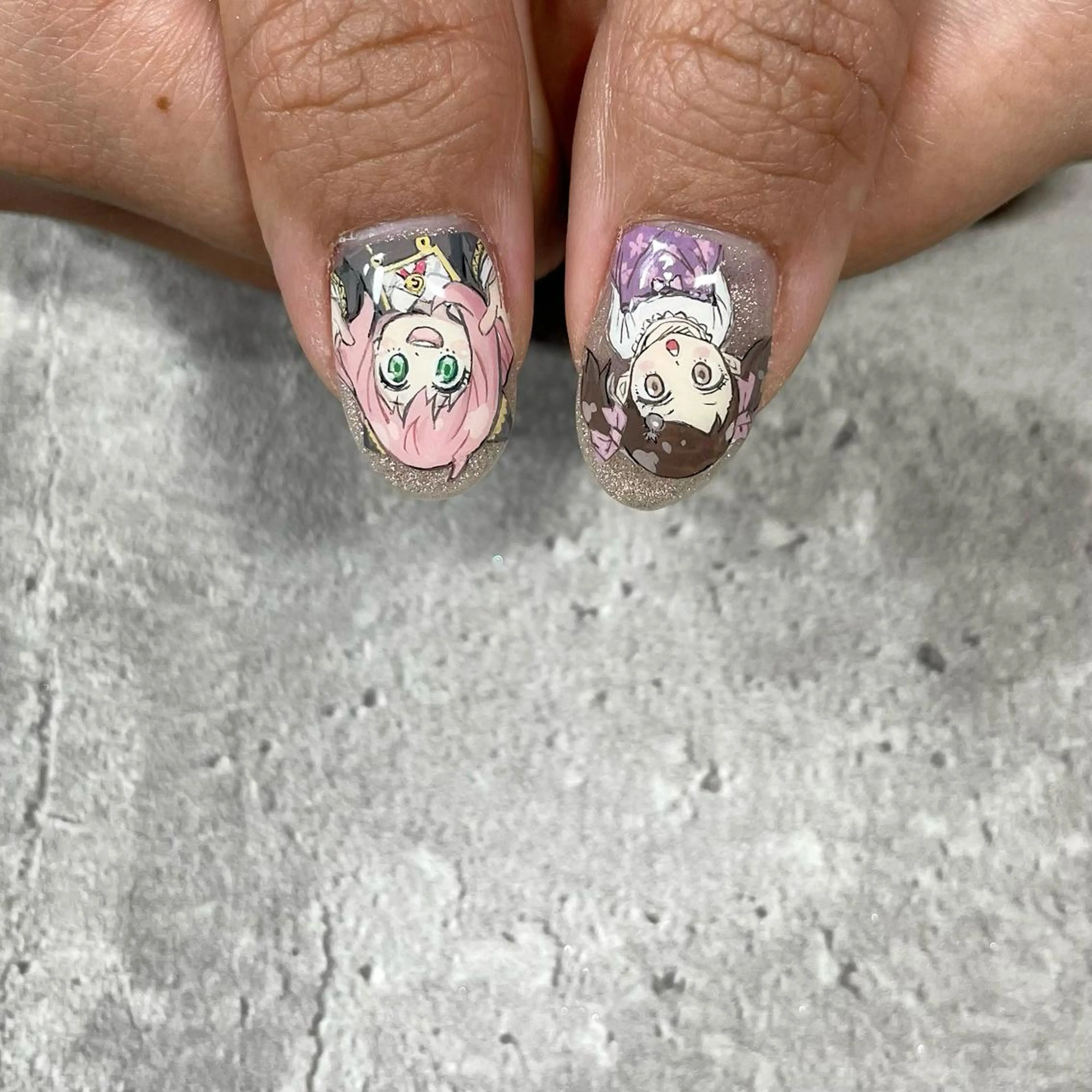 ネイル 東 千夏のネイルデザイン