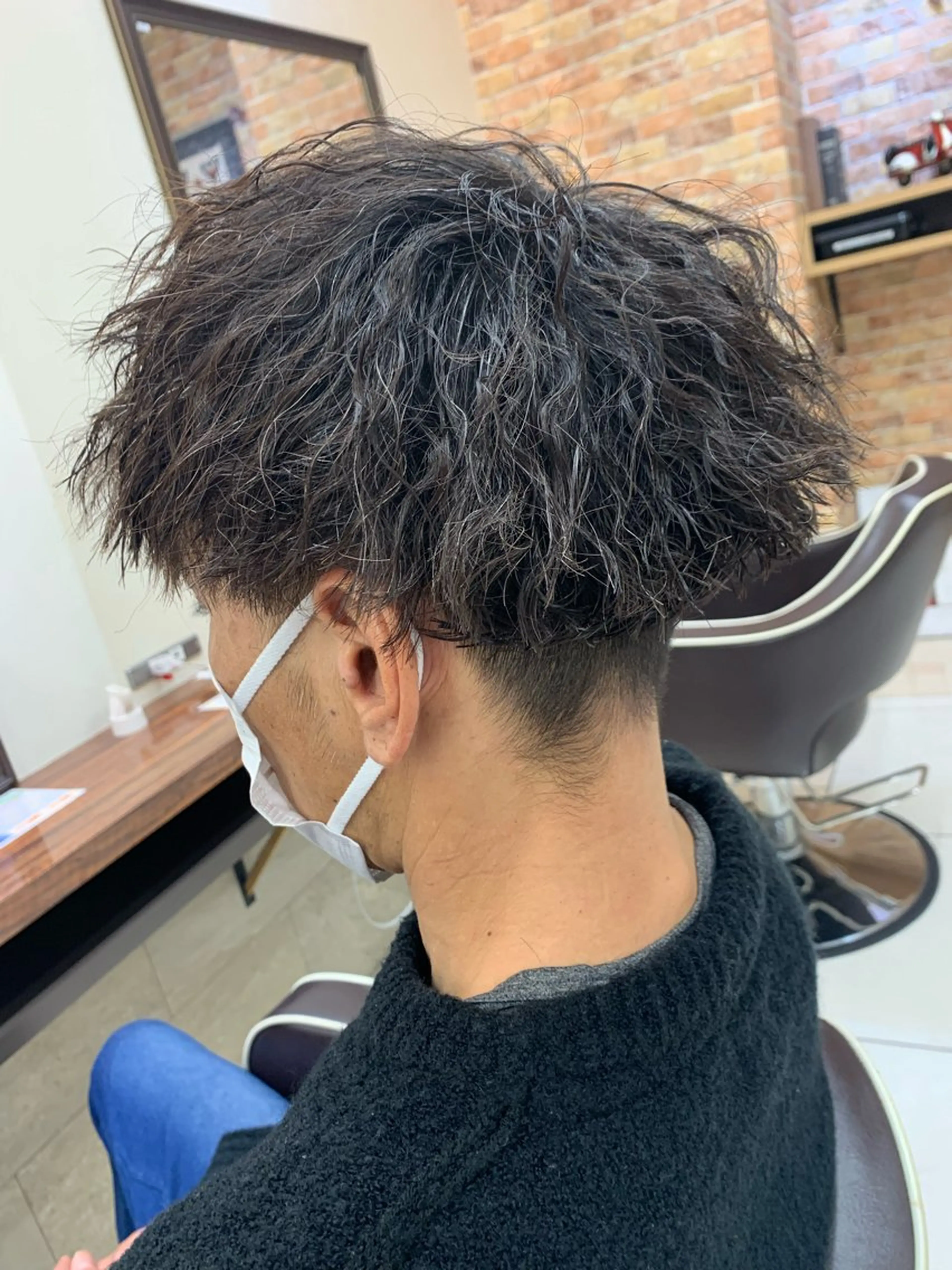 パーマ メンズ EARTH kazu🐰のヘアスタイル