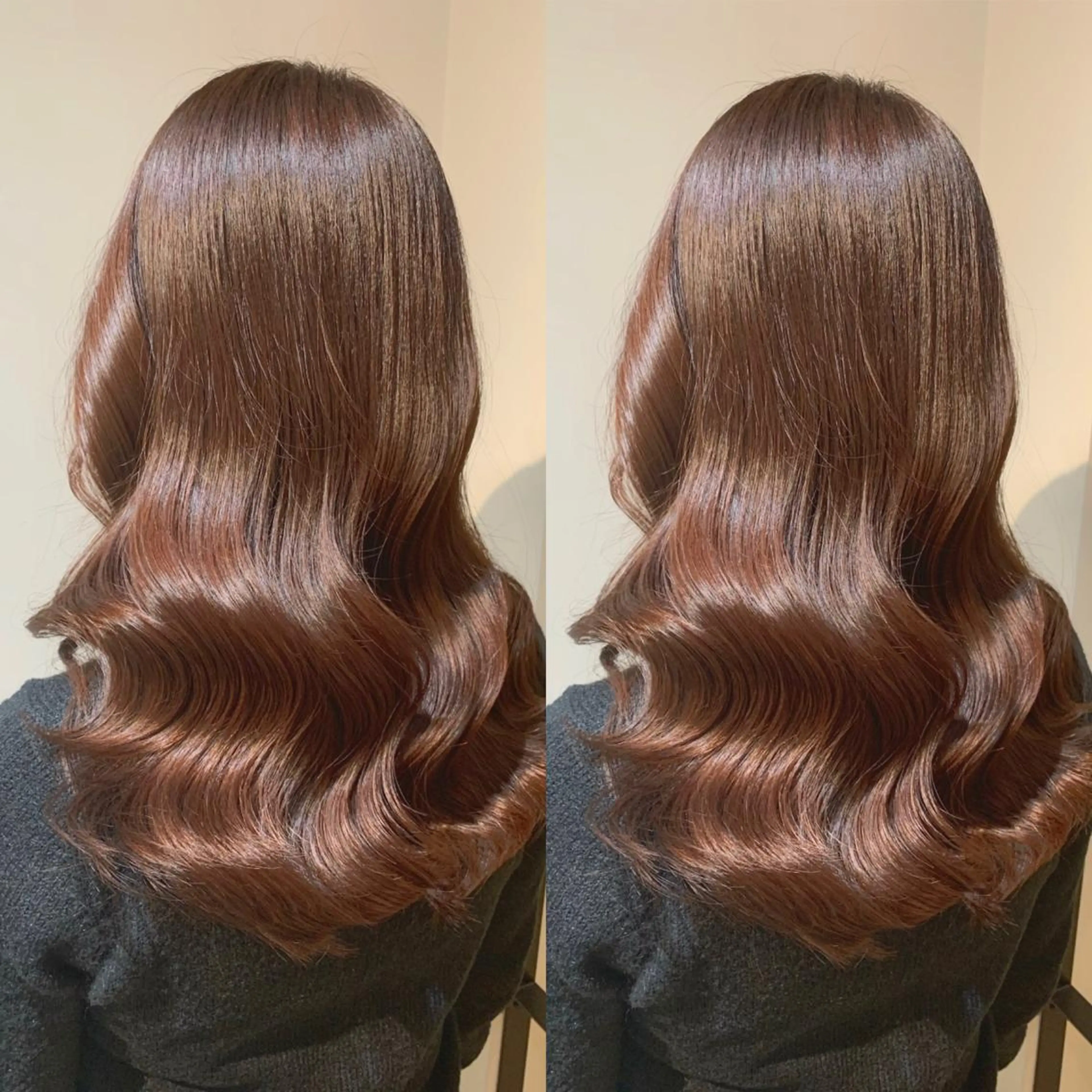 セミロング カラー 髪質改善特化 ミサワコウキのヘアスタイル