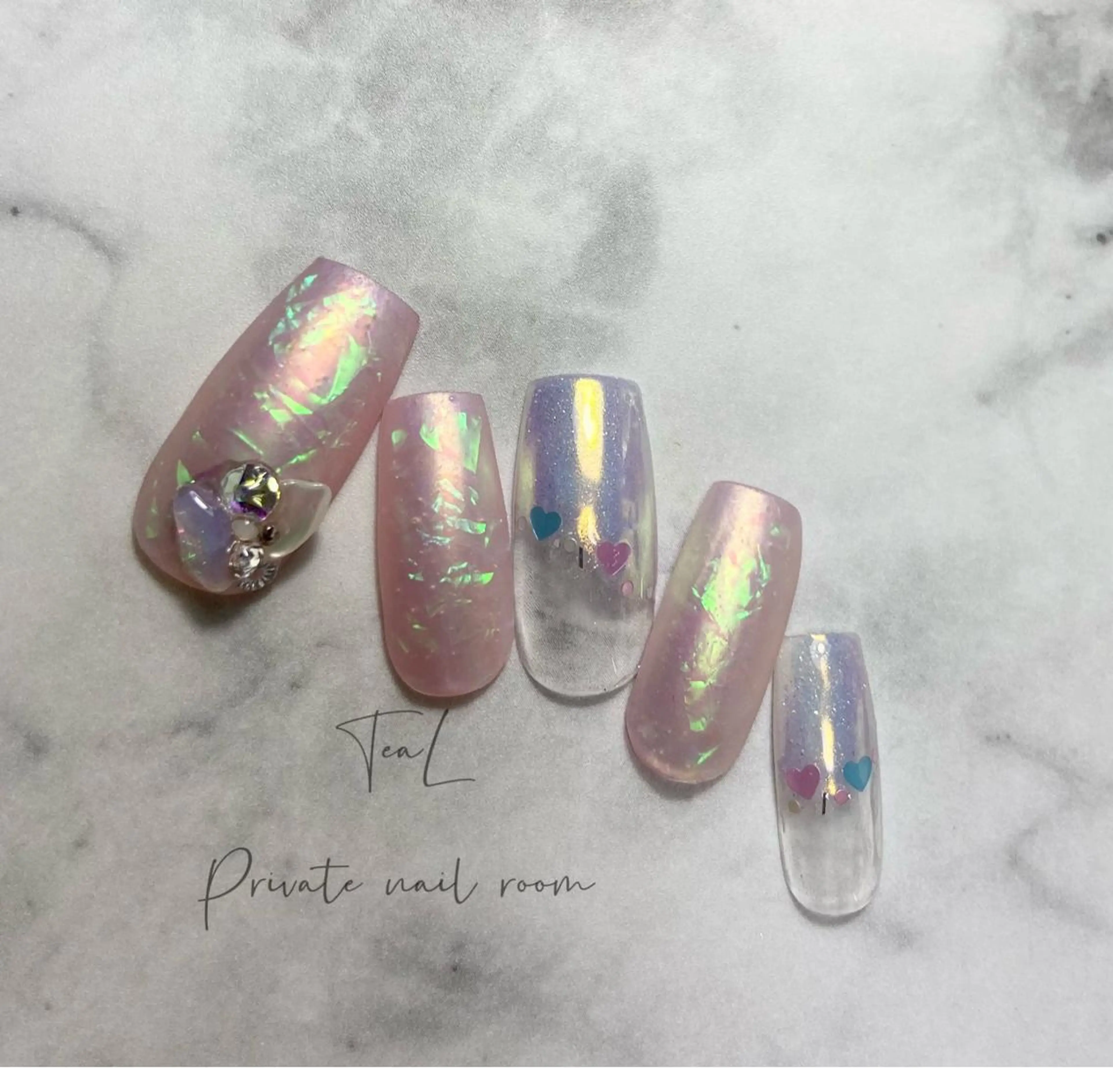 ネイル TeaL nailのネイルデザイン