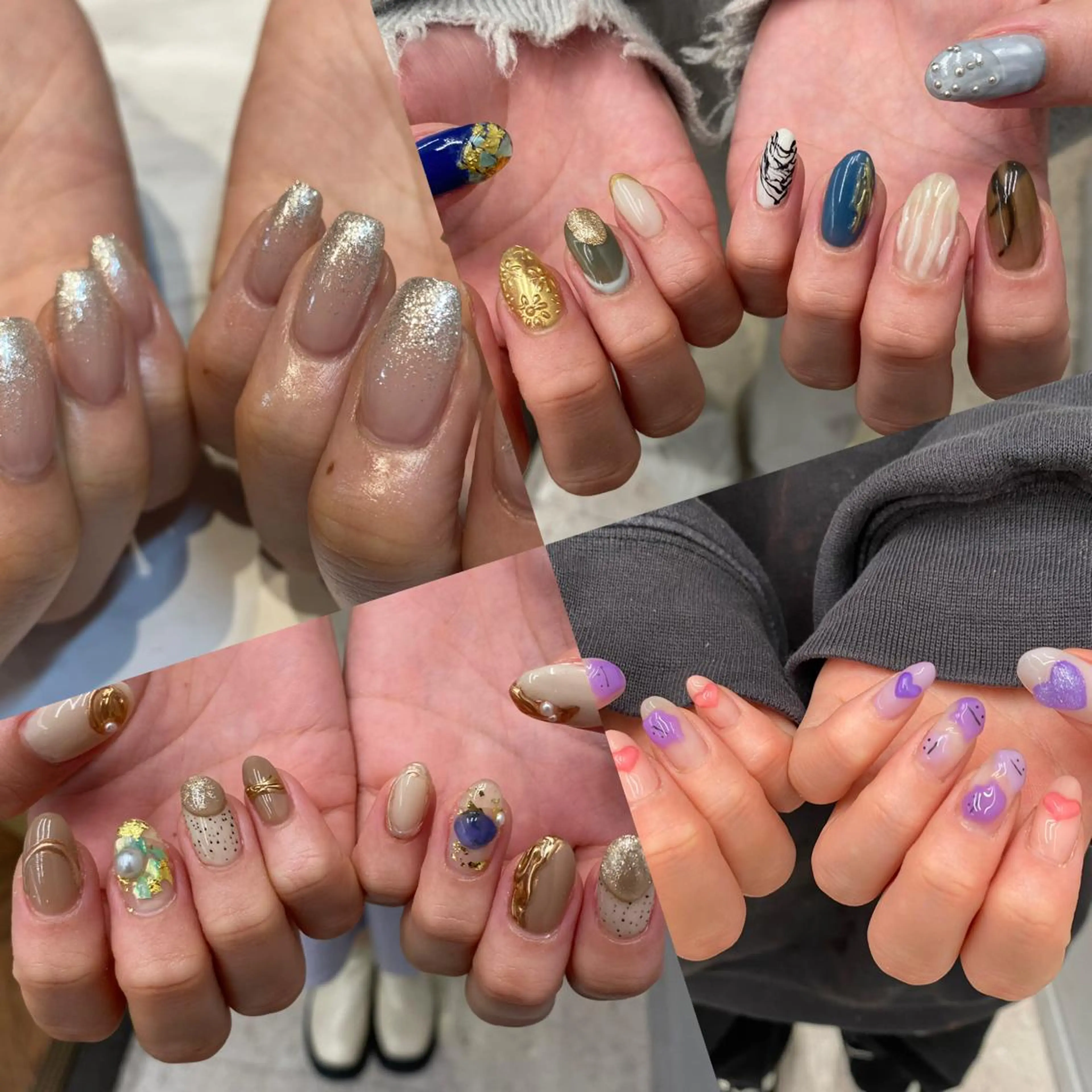 ネイル ハンドネイル ハンドケア 韓国ネイル🤍 イワサキ　リコ🍒のヘアスタイル