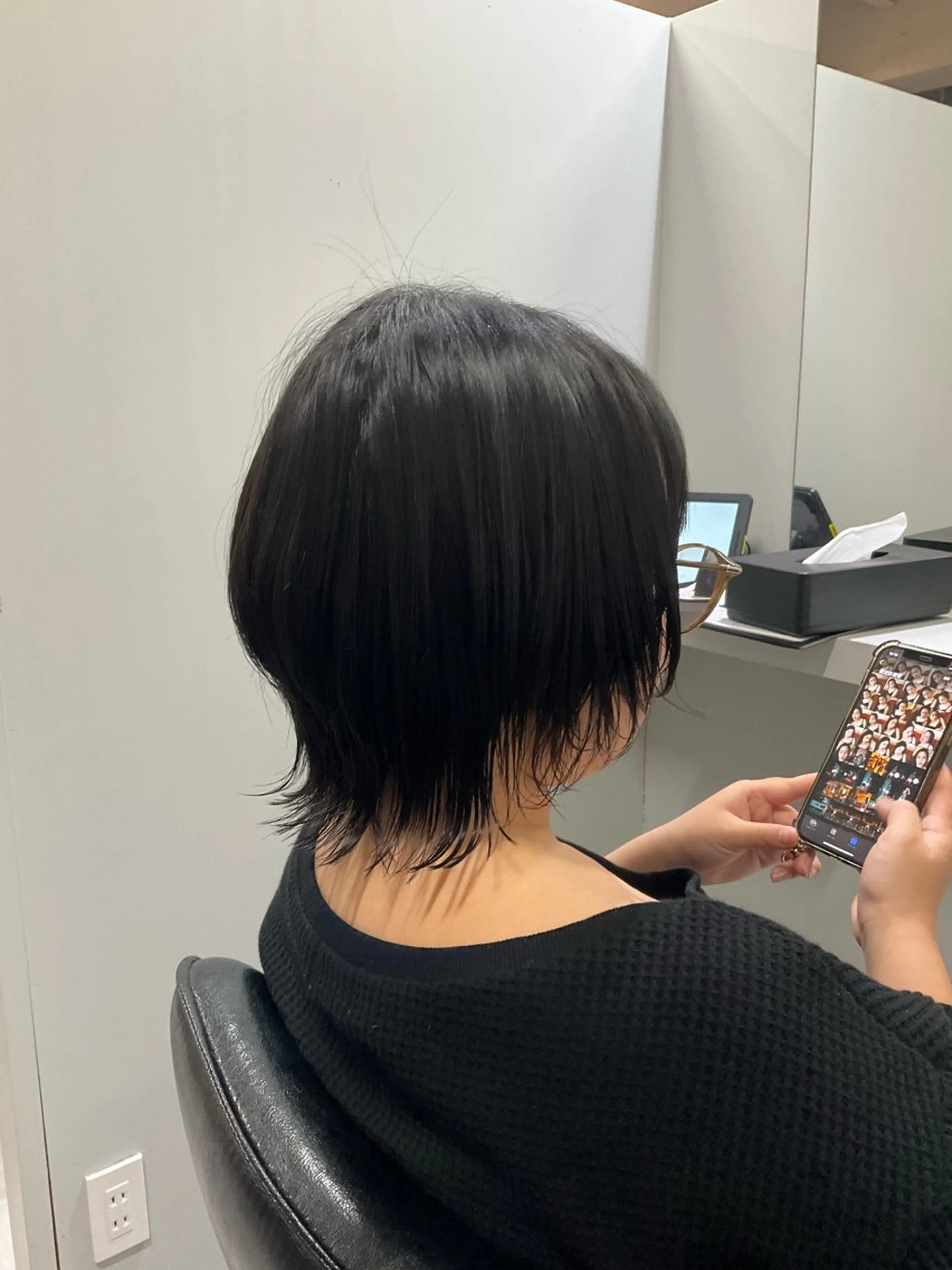 ショート 似合わせカット ショートヘア ウルフカット カット がもう ゆいこのヘアスタイル