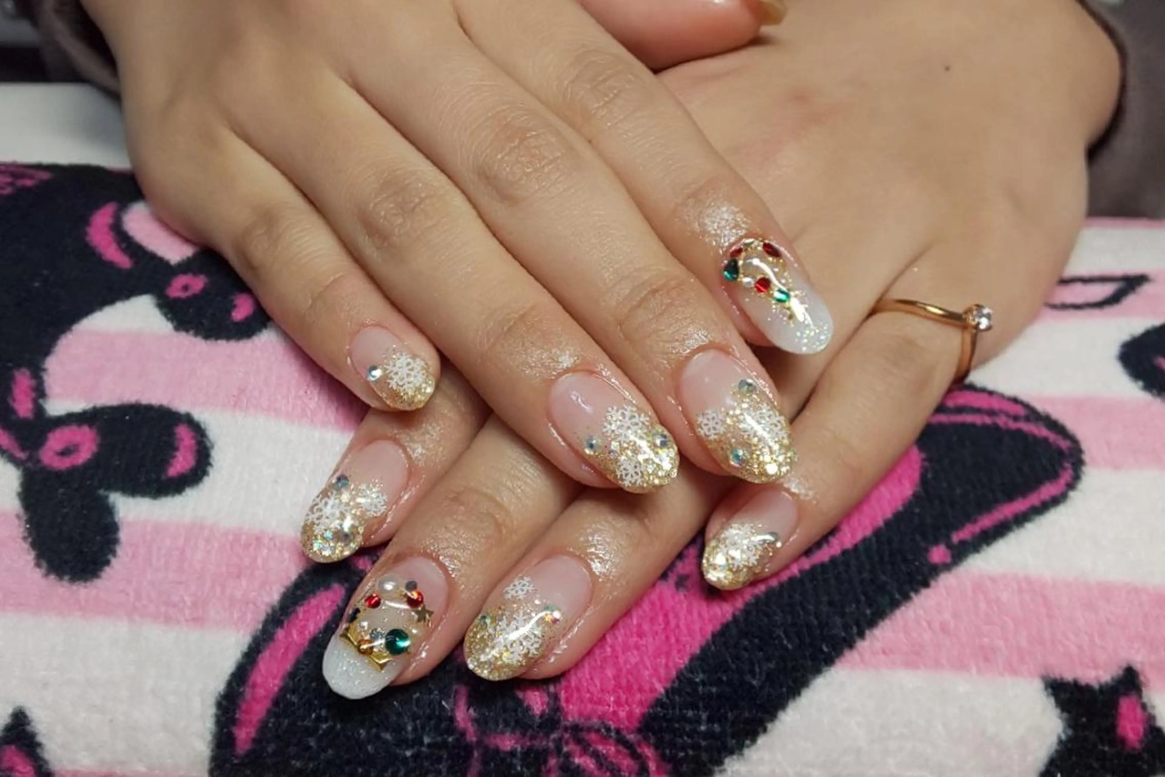 ネイル 冬ネイル クリスマス nail yukkoのネイルデザイン