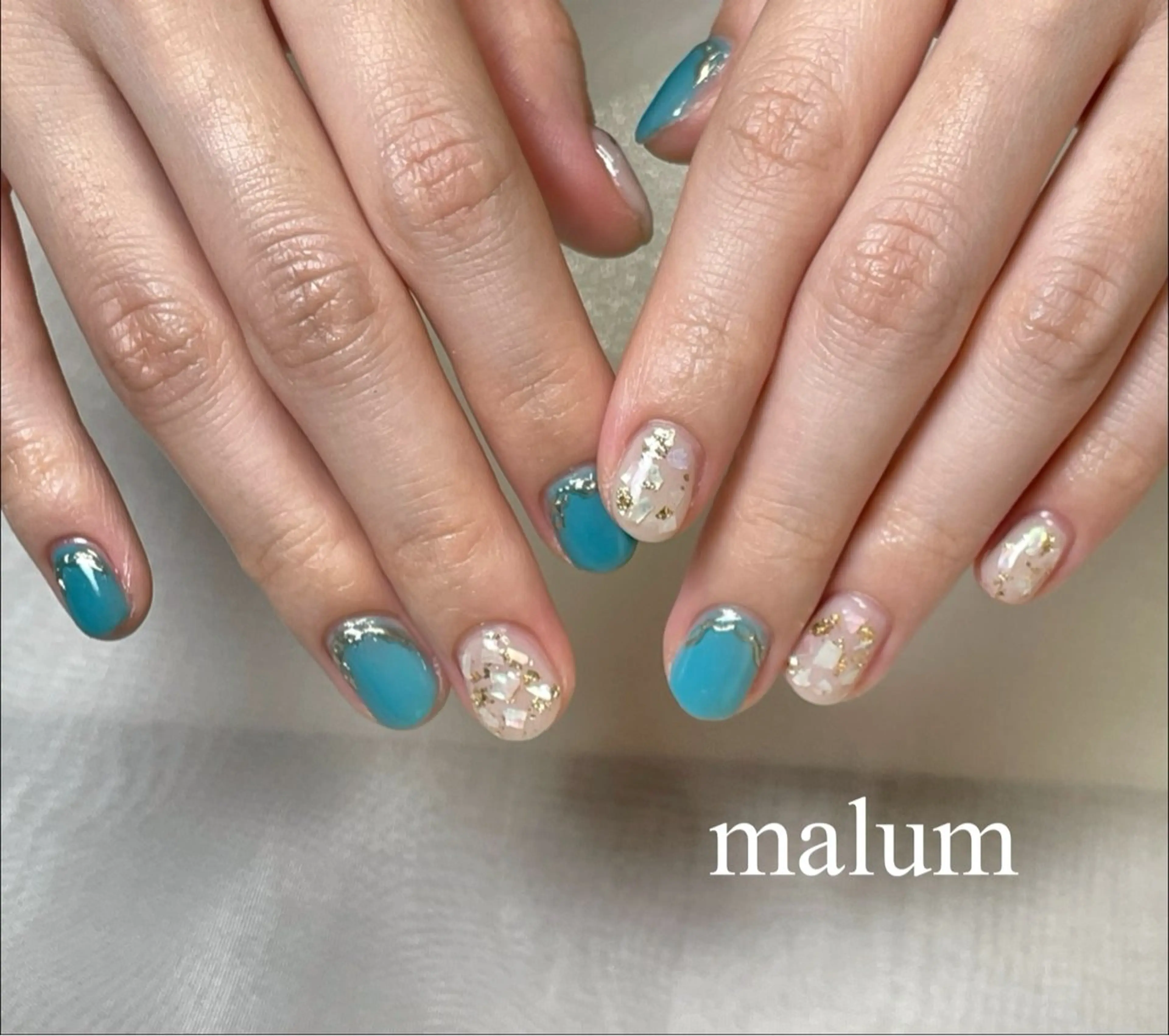 ネイル ハンドネイル malum nailのネイルデザイン