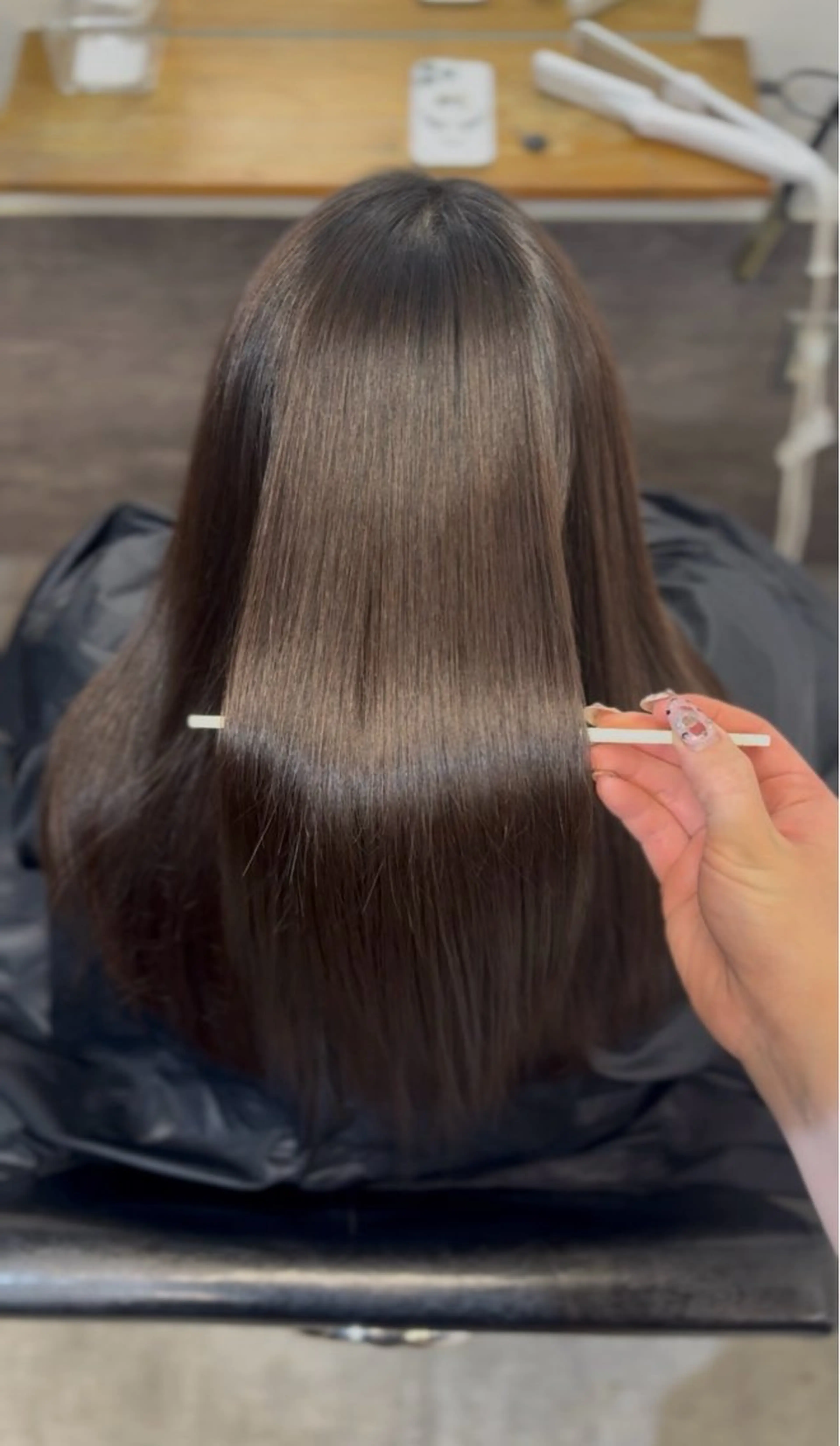 ロング ヘアカラー VEGA日並 樹里のヘアスタイル