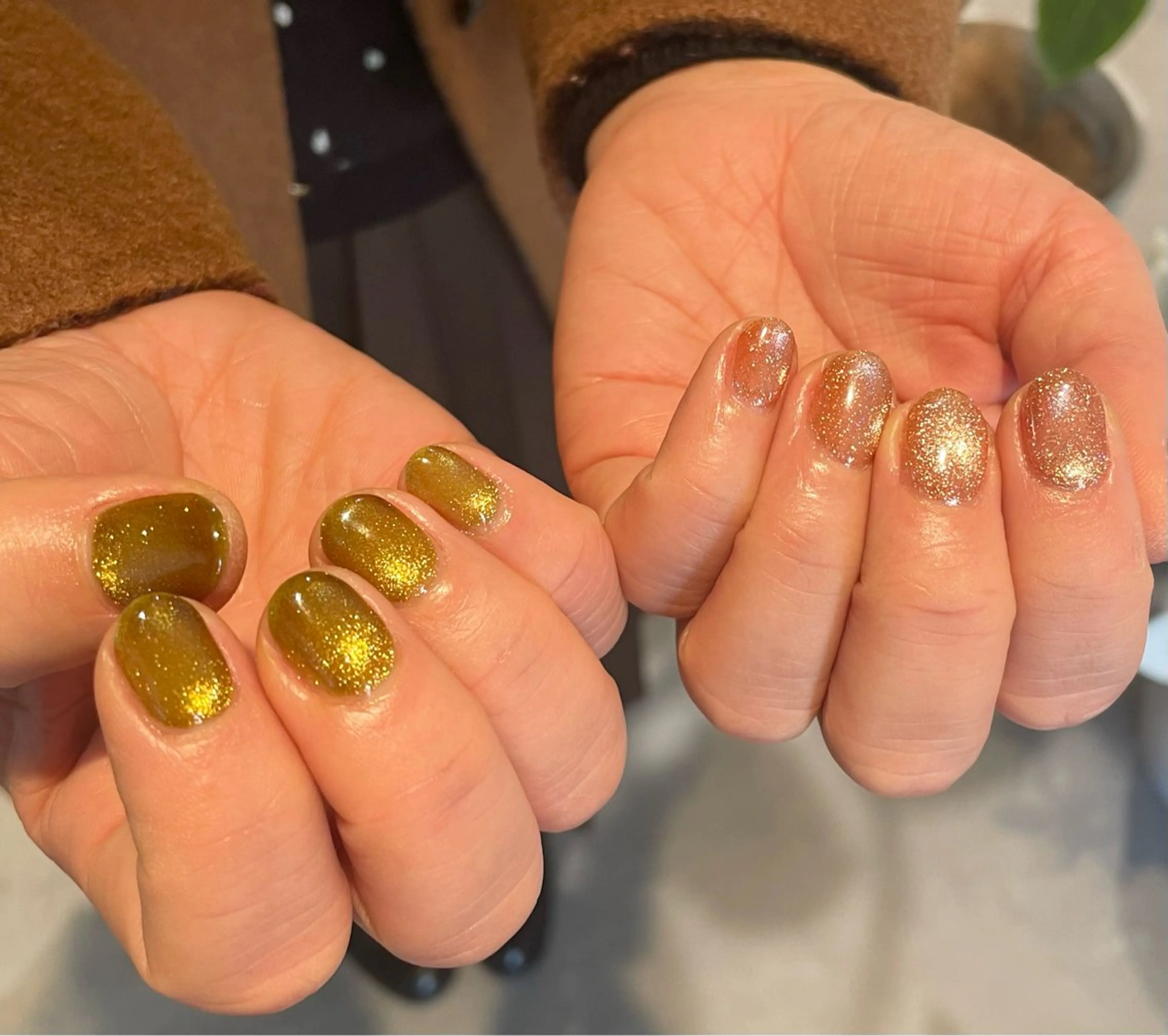 ネイル キラキラネイル ハンドネイル LEGIT nail AKARIのネイルデザイン