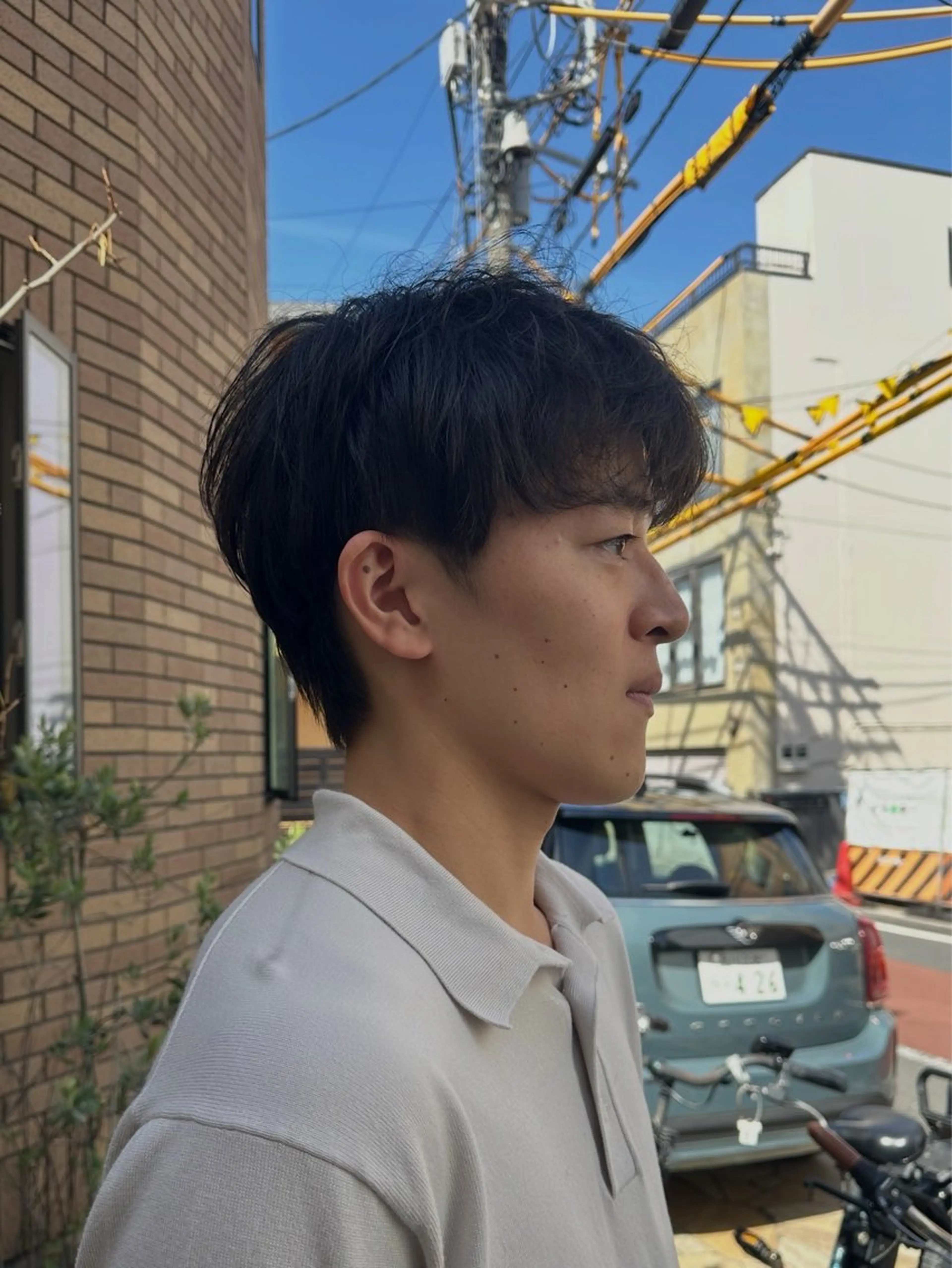 メンズ カット かつやま めいのヘアスタイル