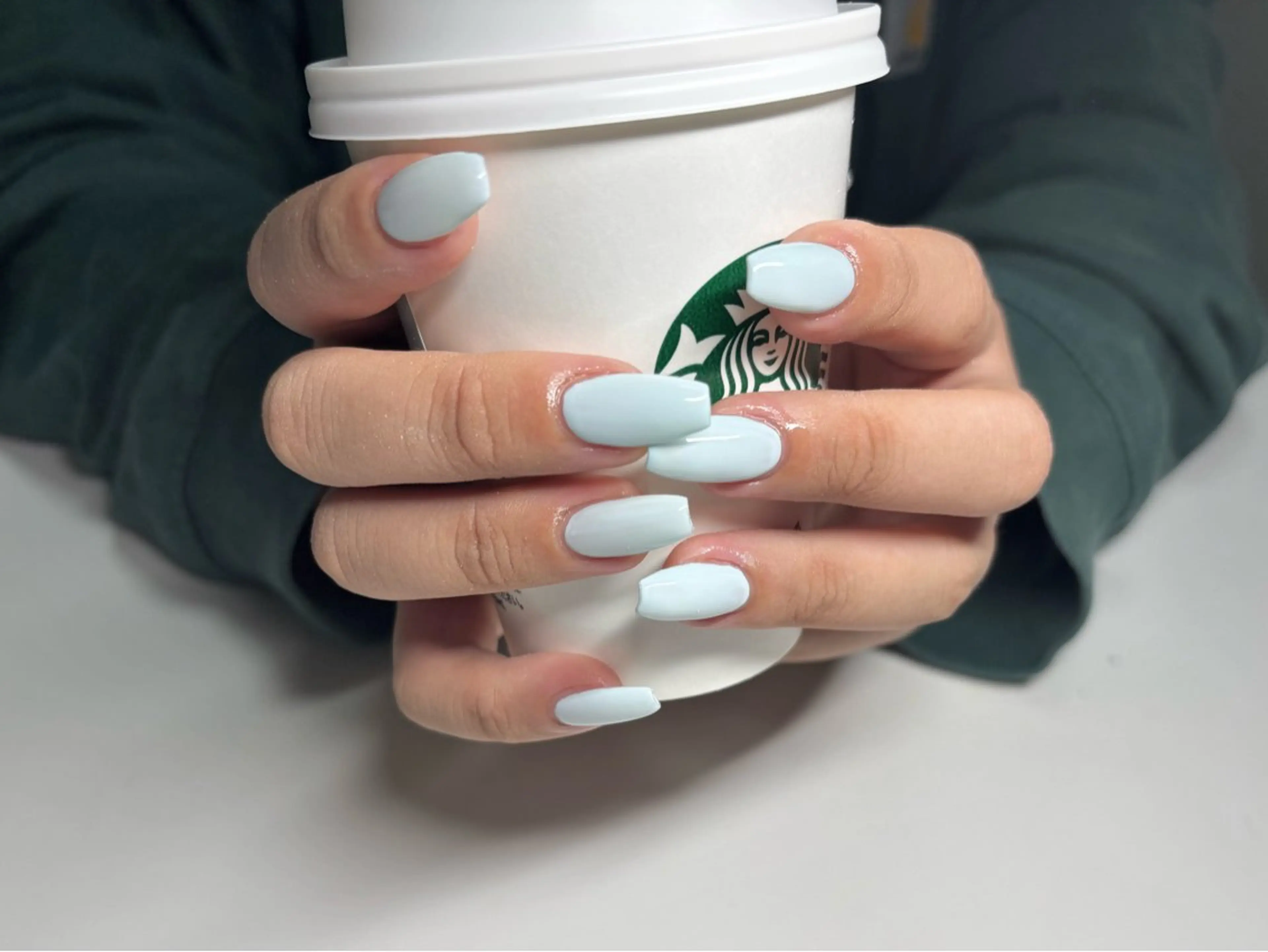 ネイル ブルー ハンドネイル nayu nailのネイルデザイン