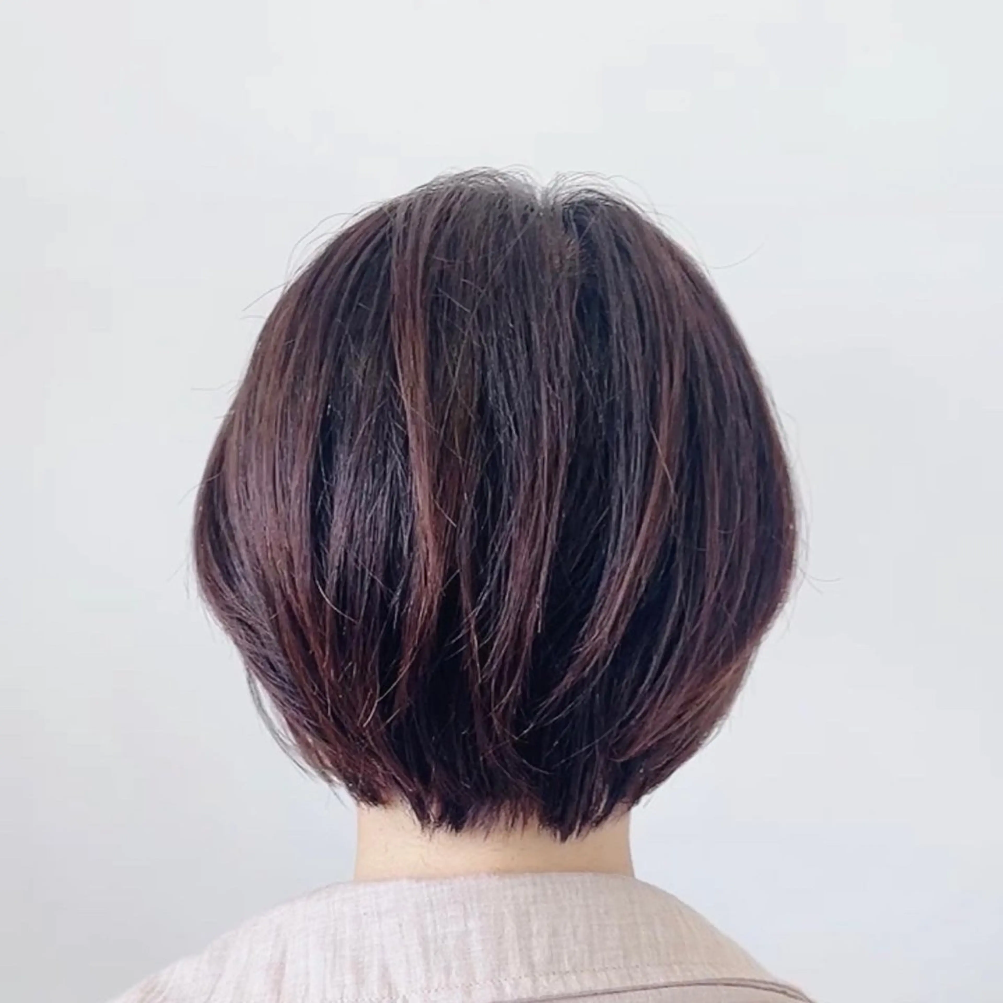 ショート ショートボブ 丸みショート ボブ ショートヘア 店長/髪質改善 艶カラー/清水祥偉のヘアスタイル
