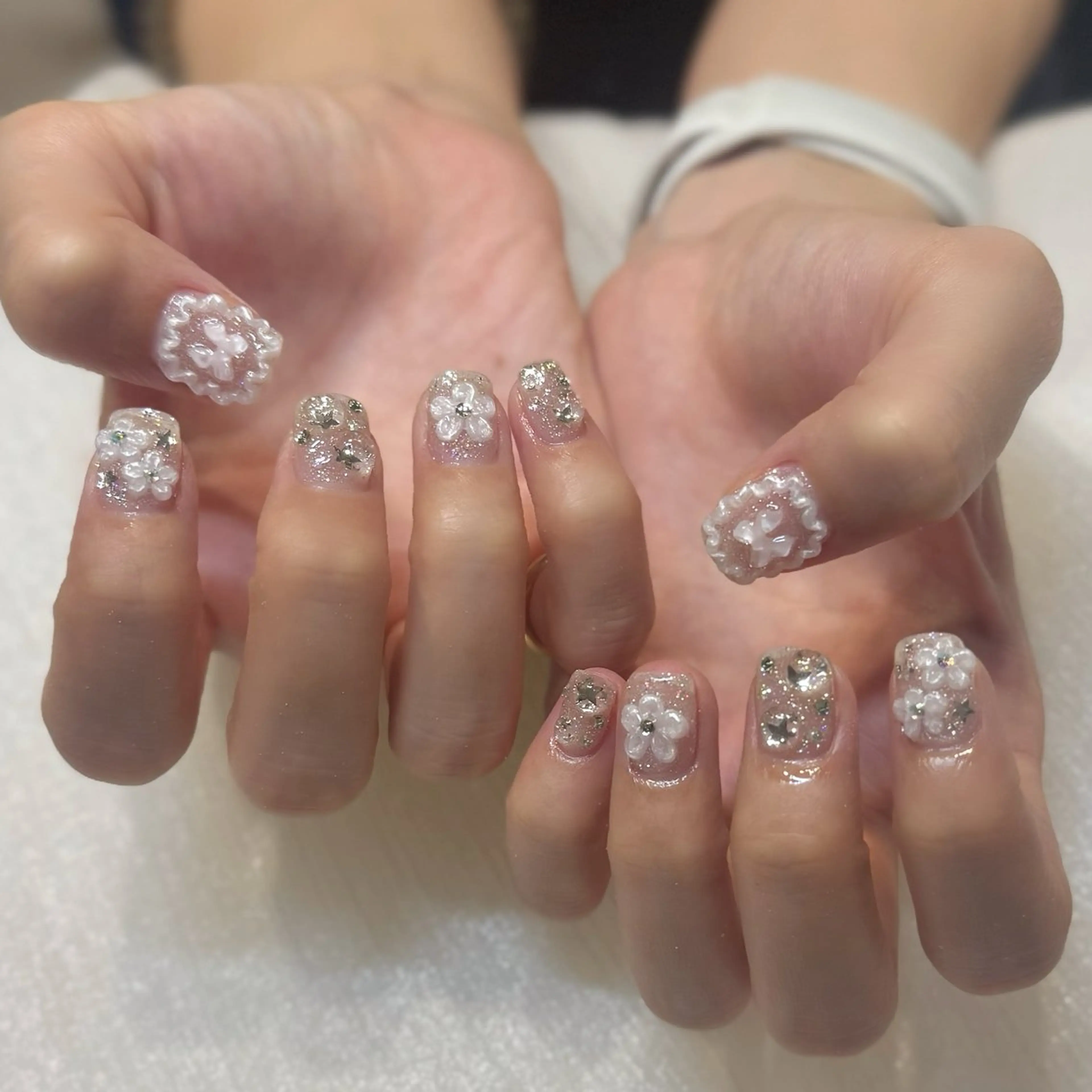 ネイル ハンドネイル 新井 ひなののネイルデザイン