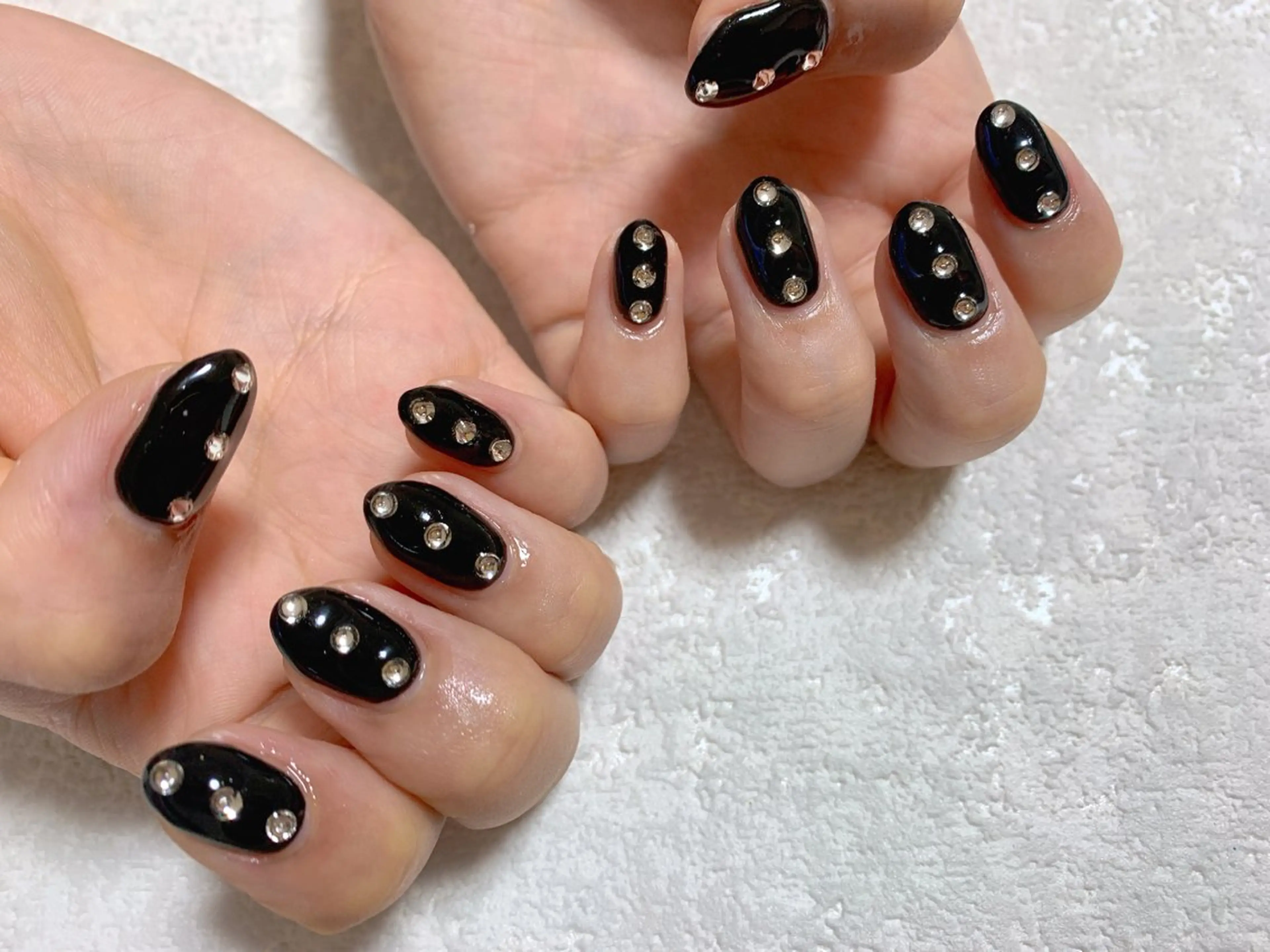 ネイル ジェルネイル 韓国ネイル メンズネイル ワンカラーネイル パラジェル kiki nail たまプラーザのネイルデザイン