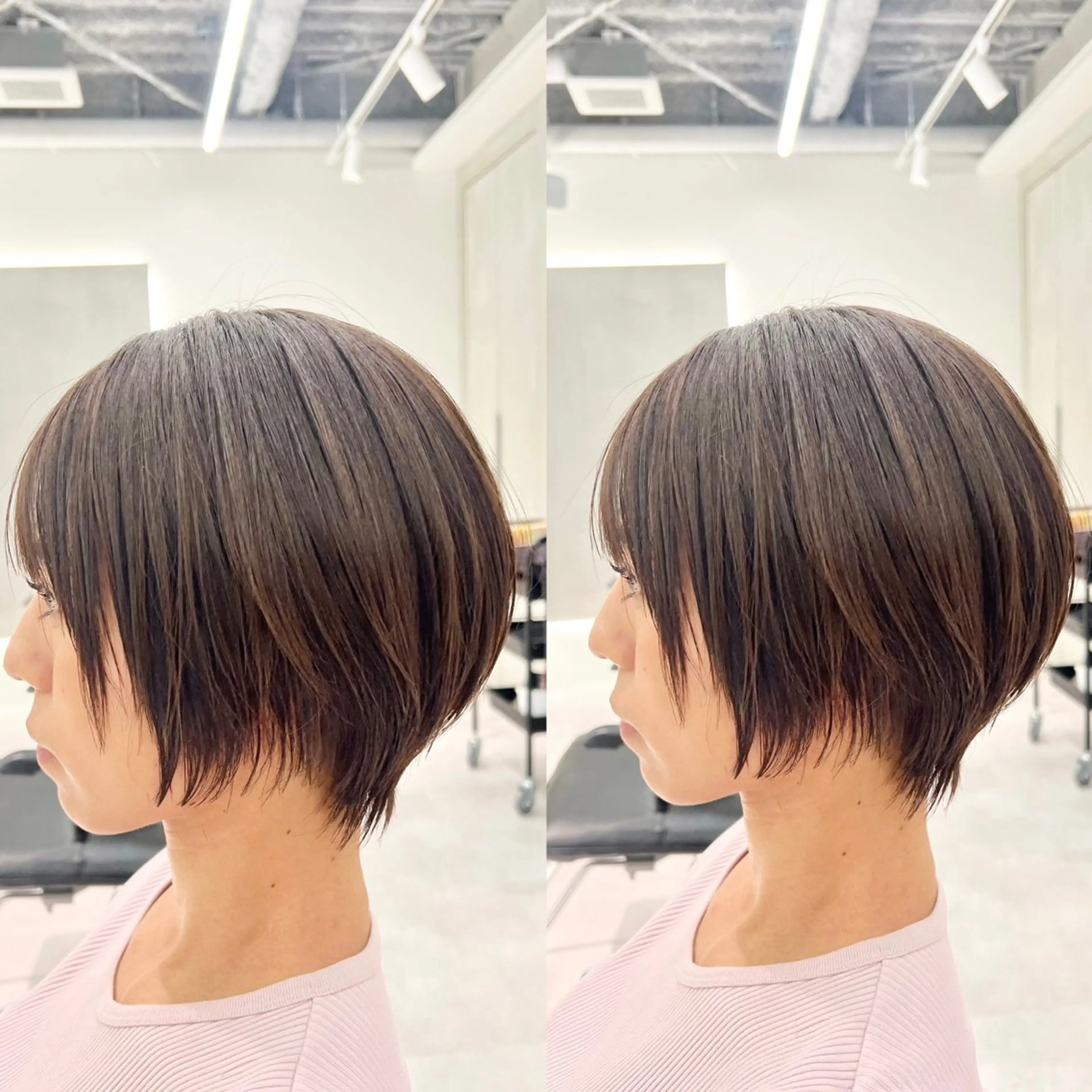 ショート カット ヘアカラー トリートメント ツイスパ/シャドウ 矢吹俊大郎のヘアスタイル