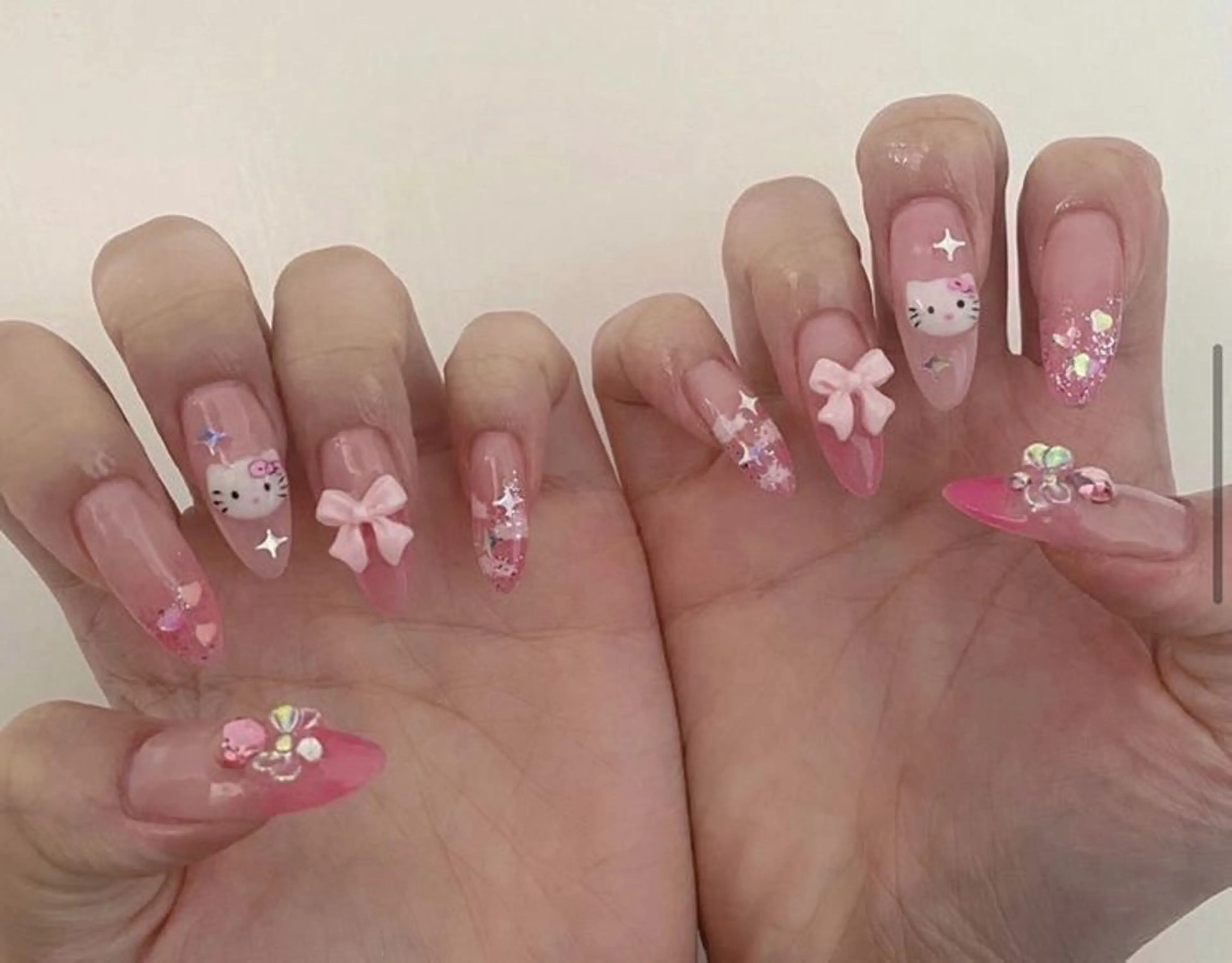 ネイル アートネイル フラワーネイル ジェルネイル グラデーション シンプルネイル Jenn Nail Salonのネイルデザイン
