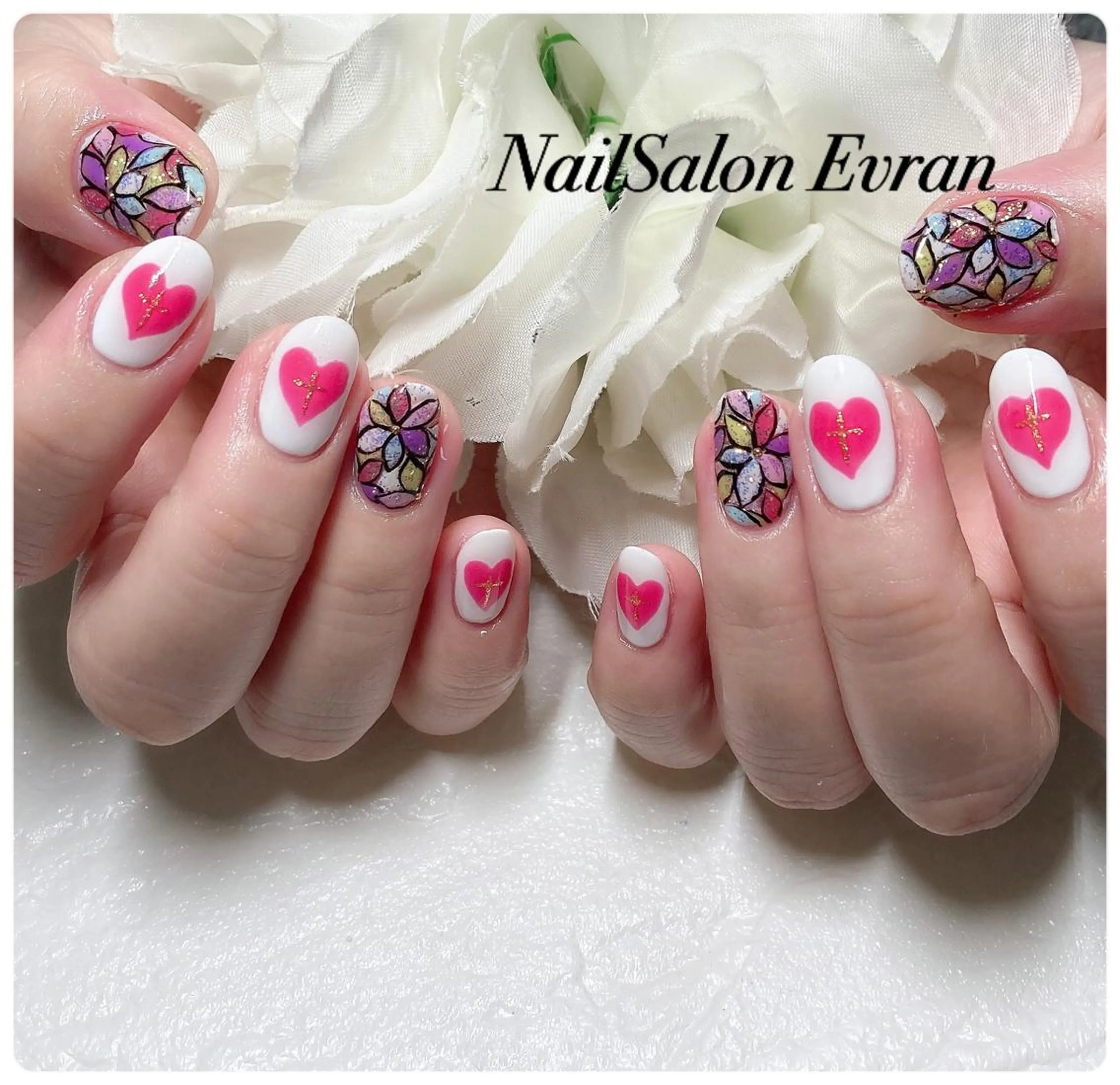ネイル ハンドネイル Nail salon Evranのネイルデザイン