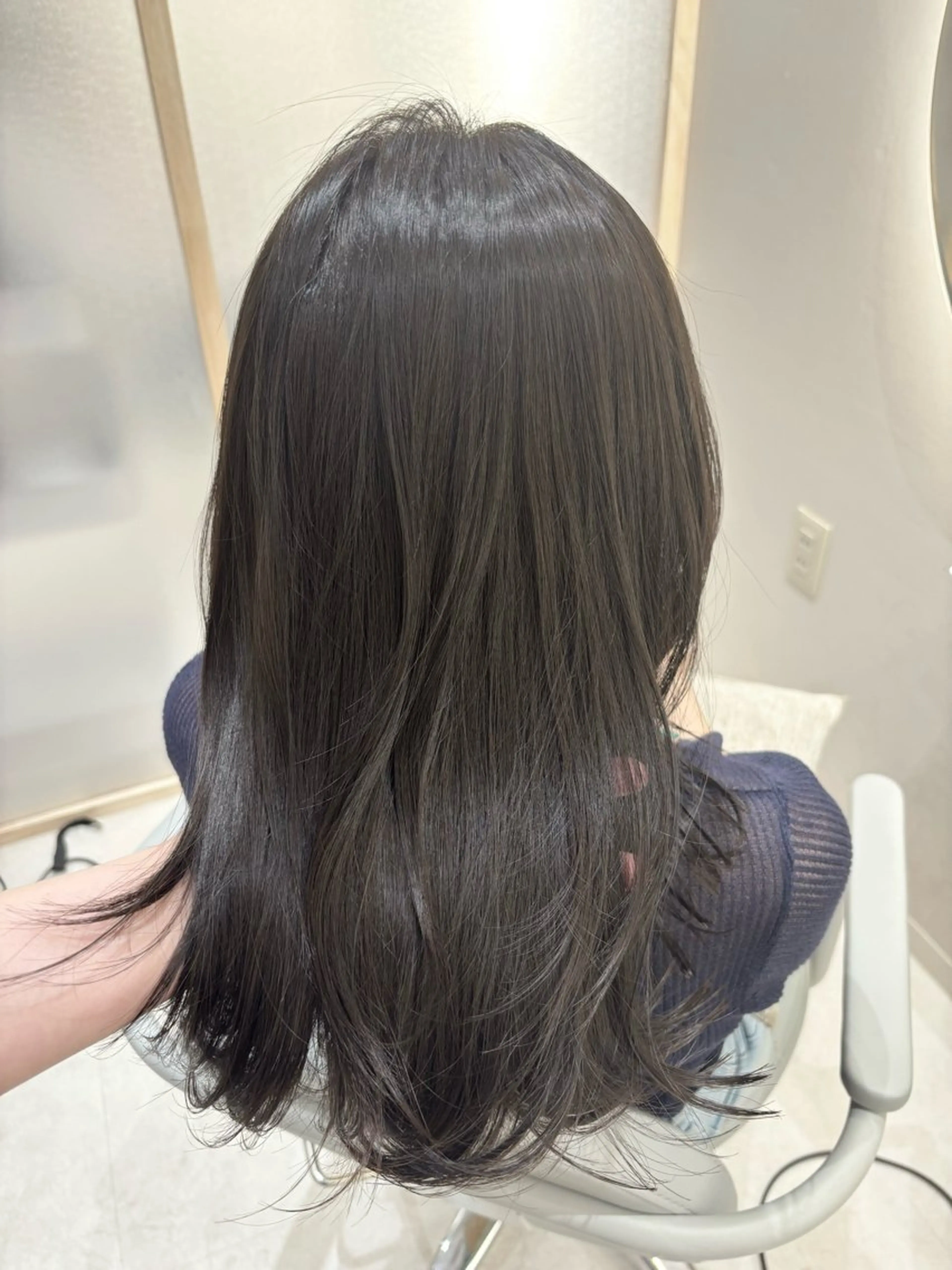 ミディアム カラー カット ヘアカラー ami .のヘアスタイル