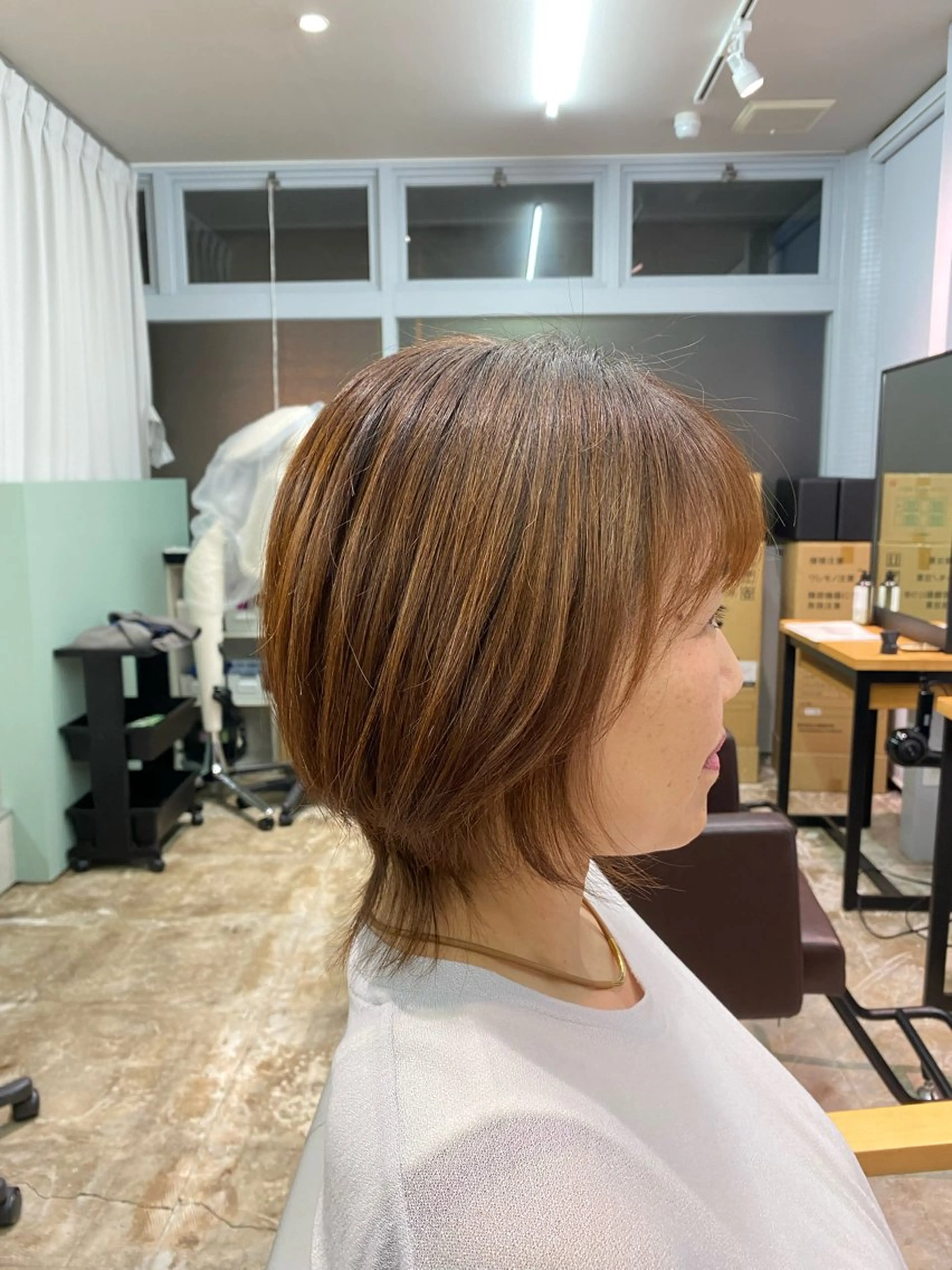 ショート ショートヘア ウルフカット . SHIZUKAのヘアスタイル