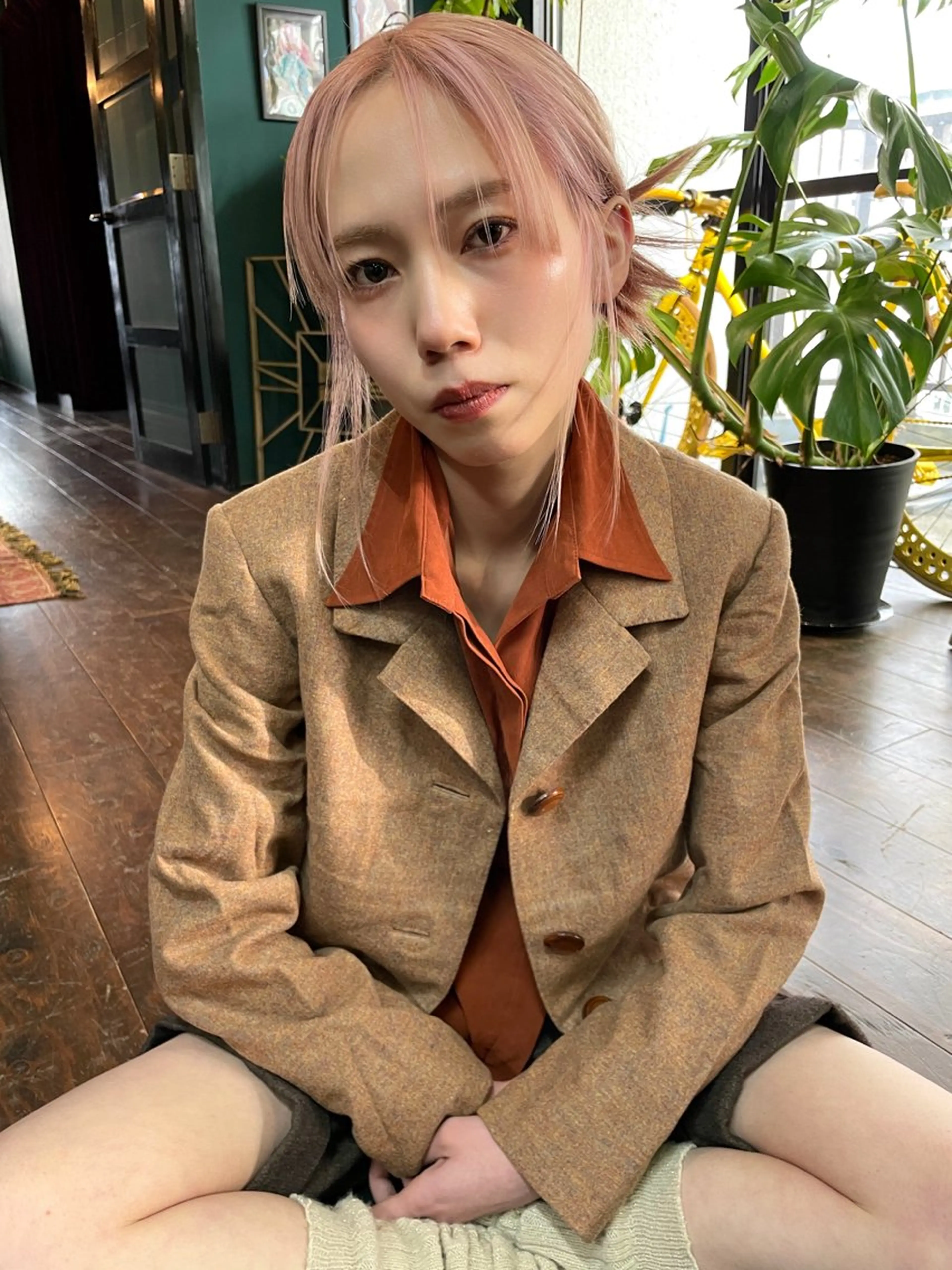 セミロング カット ヘアカラー トリートメント vivre libreのヘアスタイル