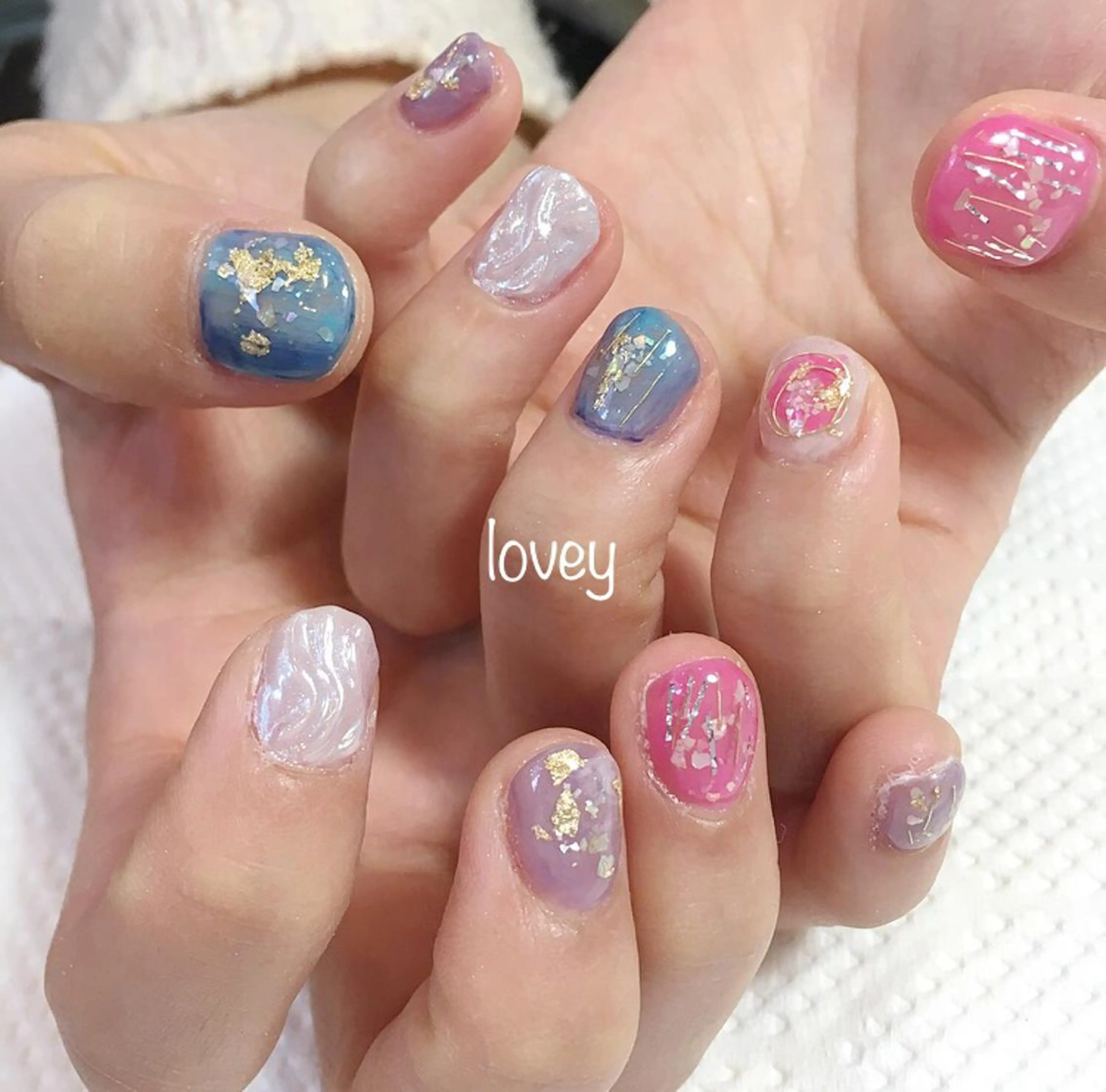 ネイル プライベートサロン loveyのネイルデザイン