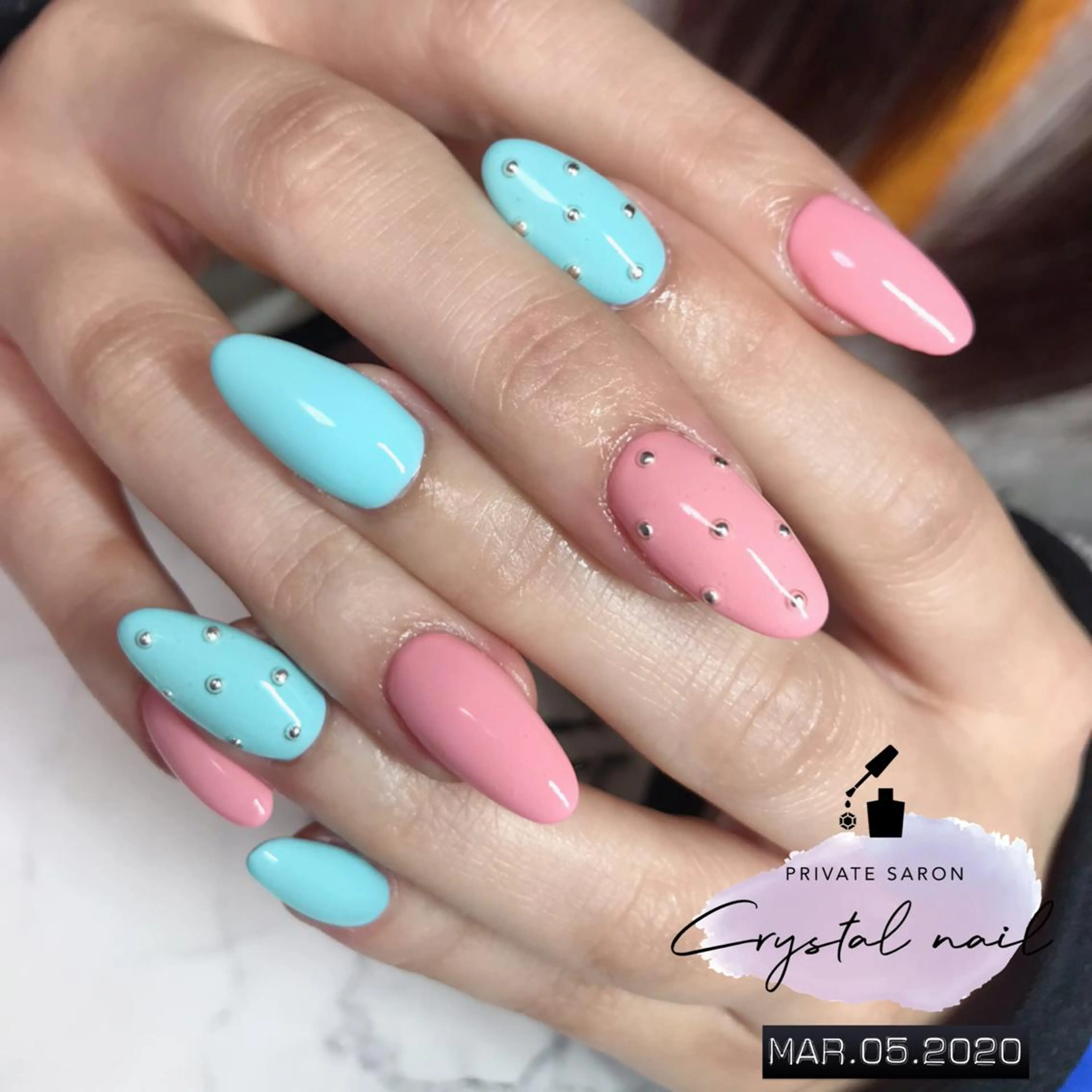ネイル パステルネイル ハンドネイル SCENERY NAILのネイルデザイン