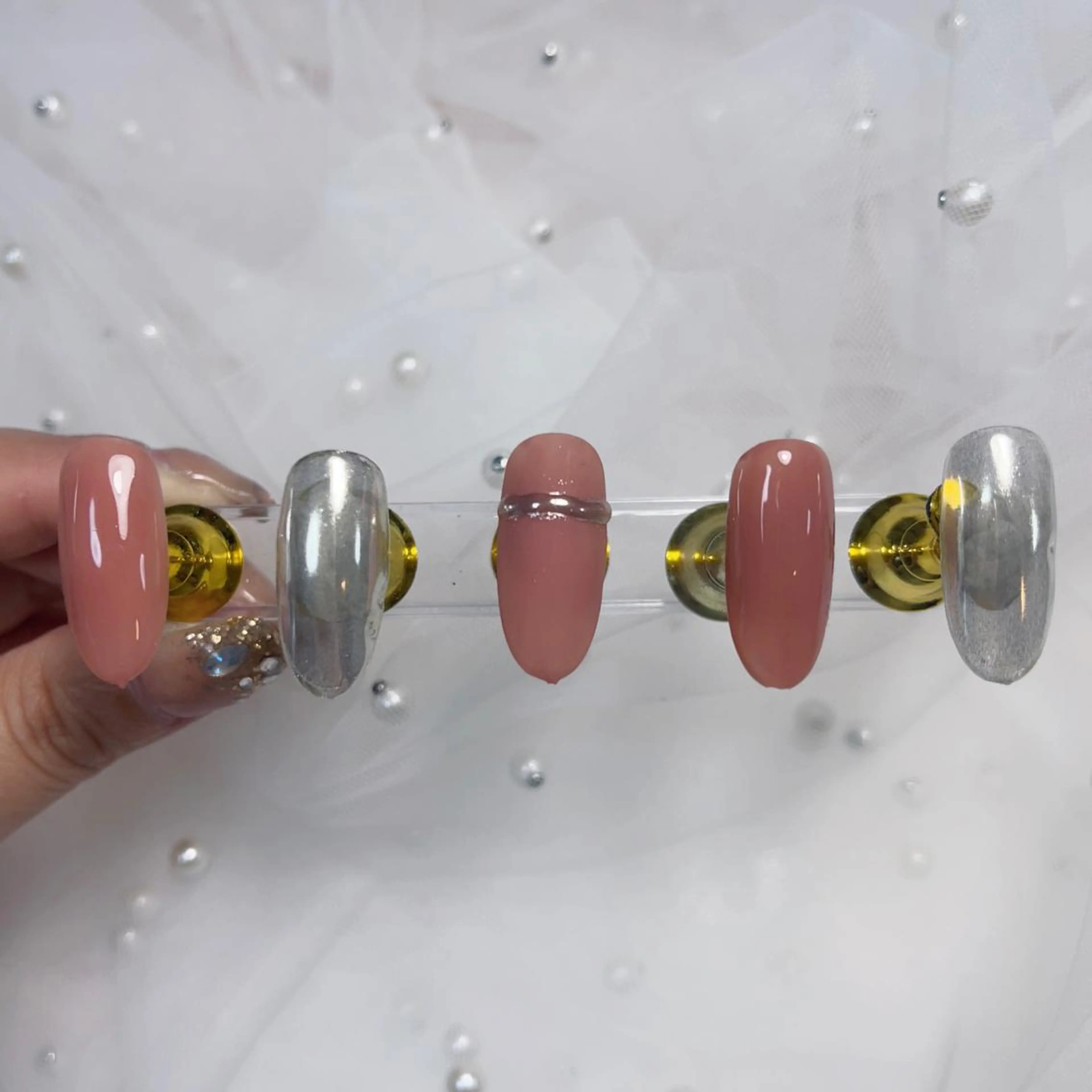 ネイル ジェルネイル パラジェル スカルプネイル ワンホンネイル CC NaNa ワンホンネイル🌙Nのネイルデザイン