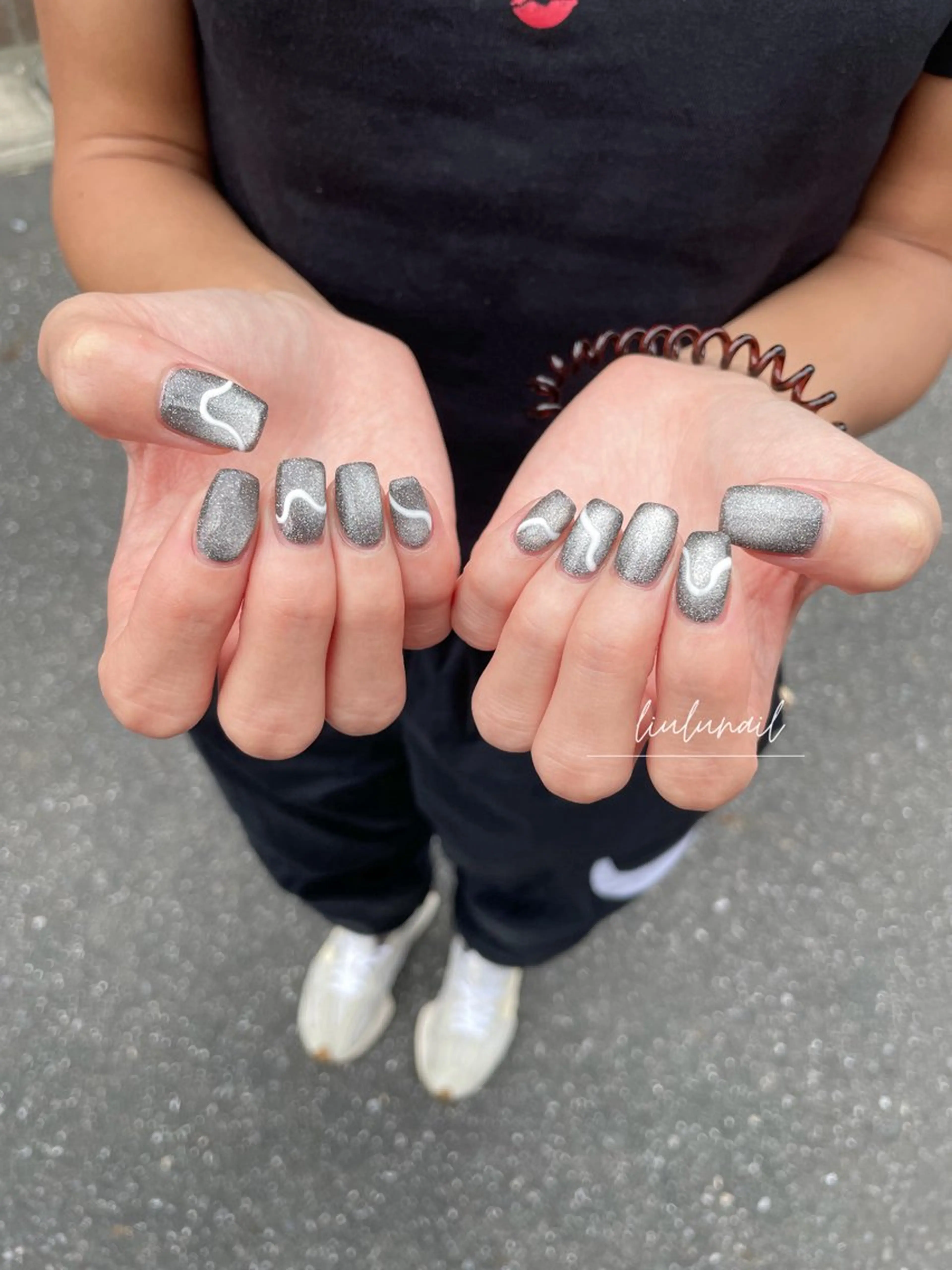 ネイル シンプルネイル liulu nailのネイルデザイン