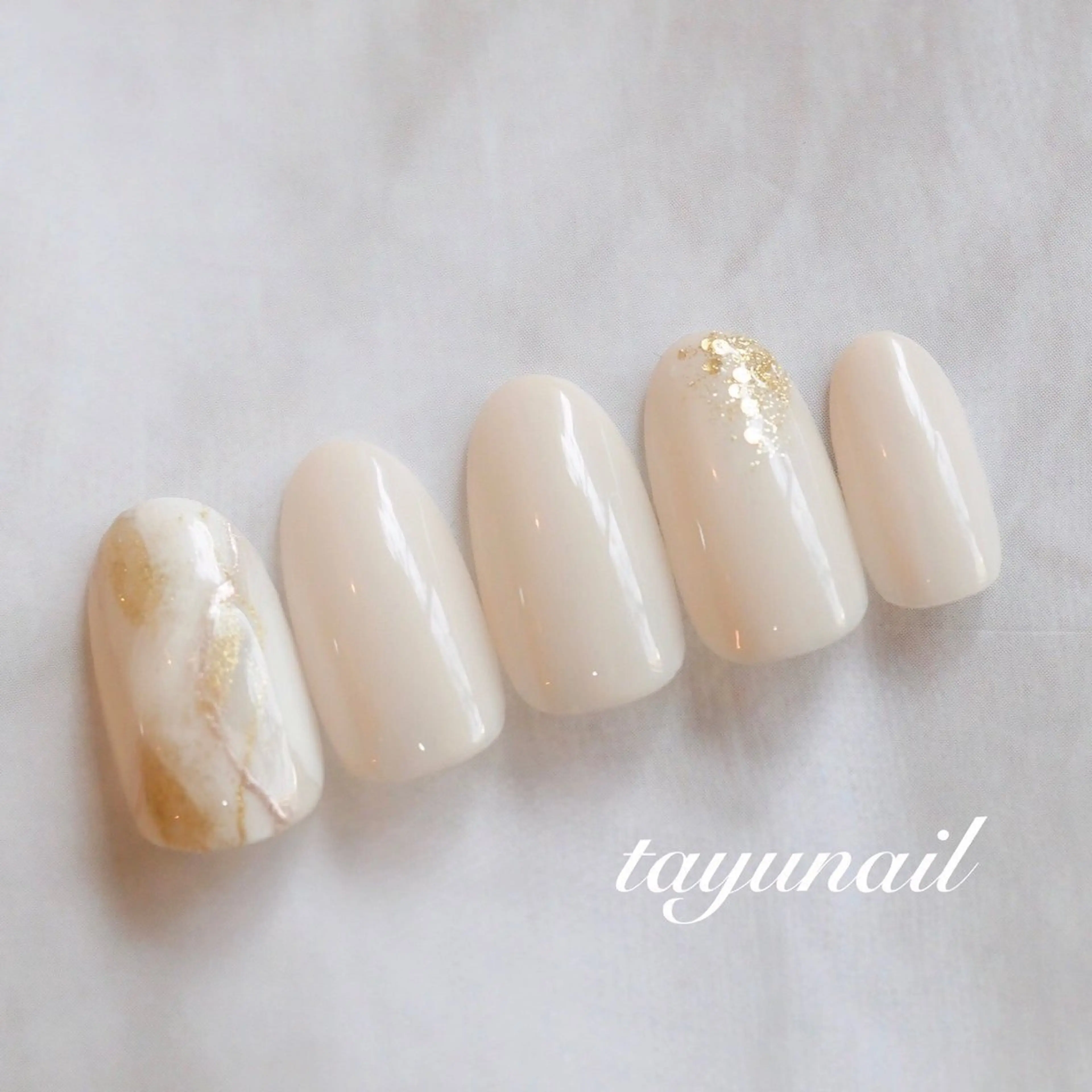 ネイル アートネイル ジェルネイル パラジェル 冬ネイル ハンドネイル ネイルサロン 【たゆnail】のネイルデザイン