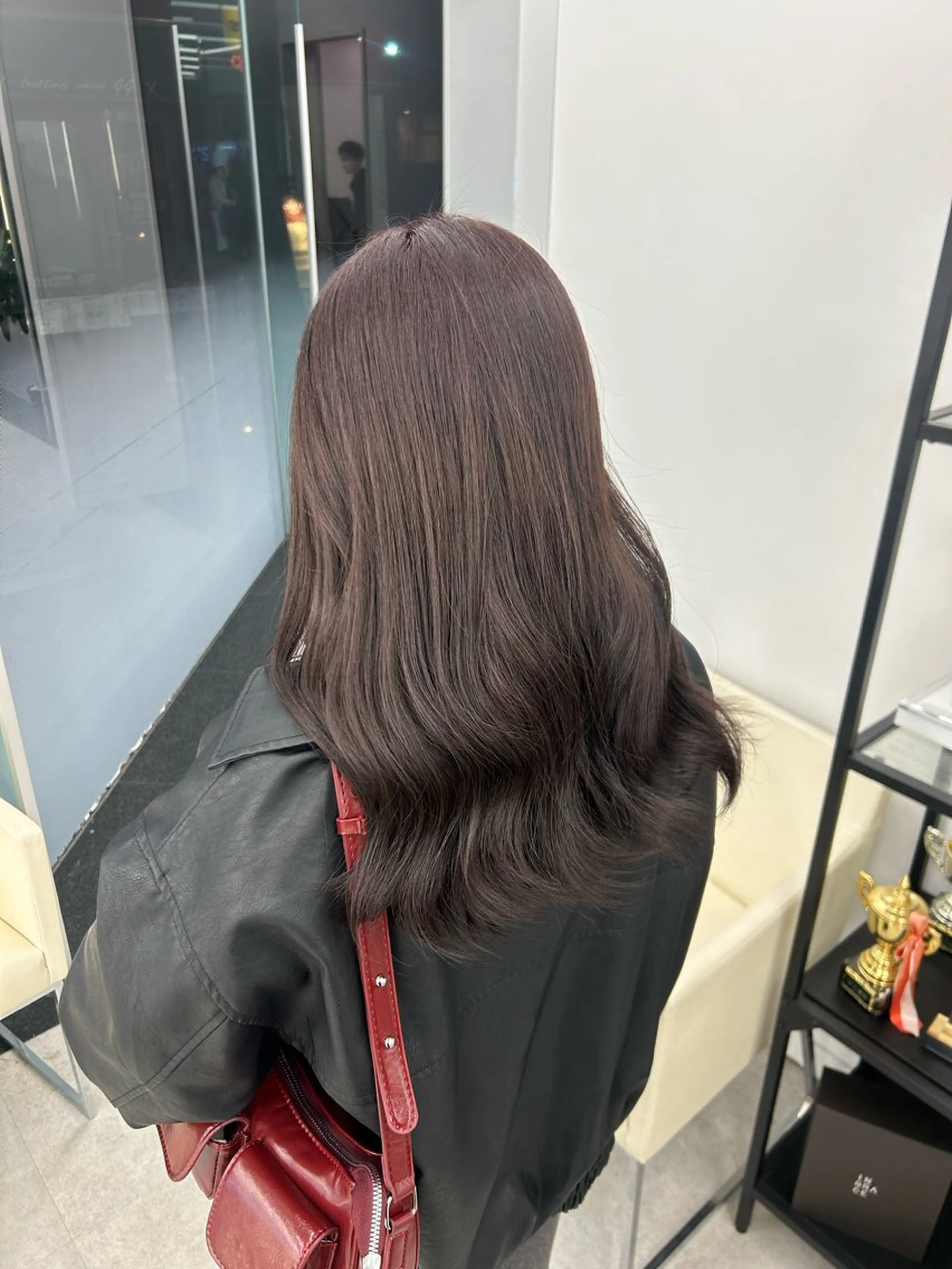 ロング カラー ヘアカラー ブリーチなしダブル カラー特化🫧きののヘアスタイル