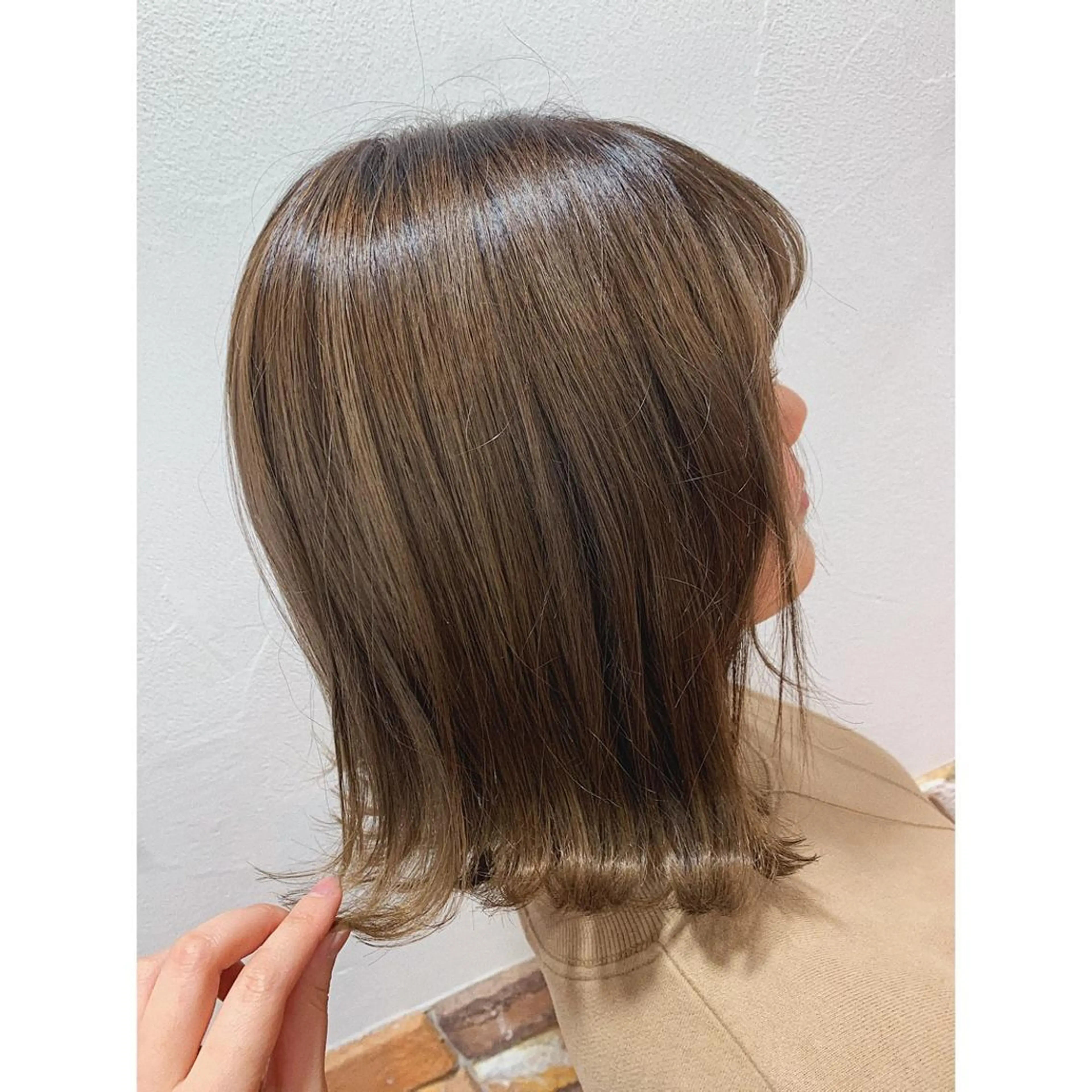 ミディアム 🦋エクステ/透明感 カラー🦋宮川莉央のヘアスタイル