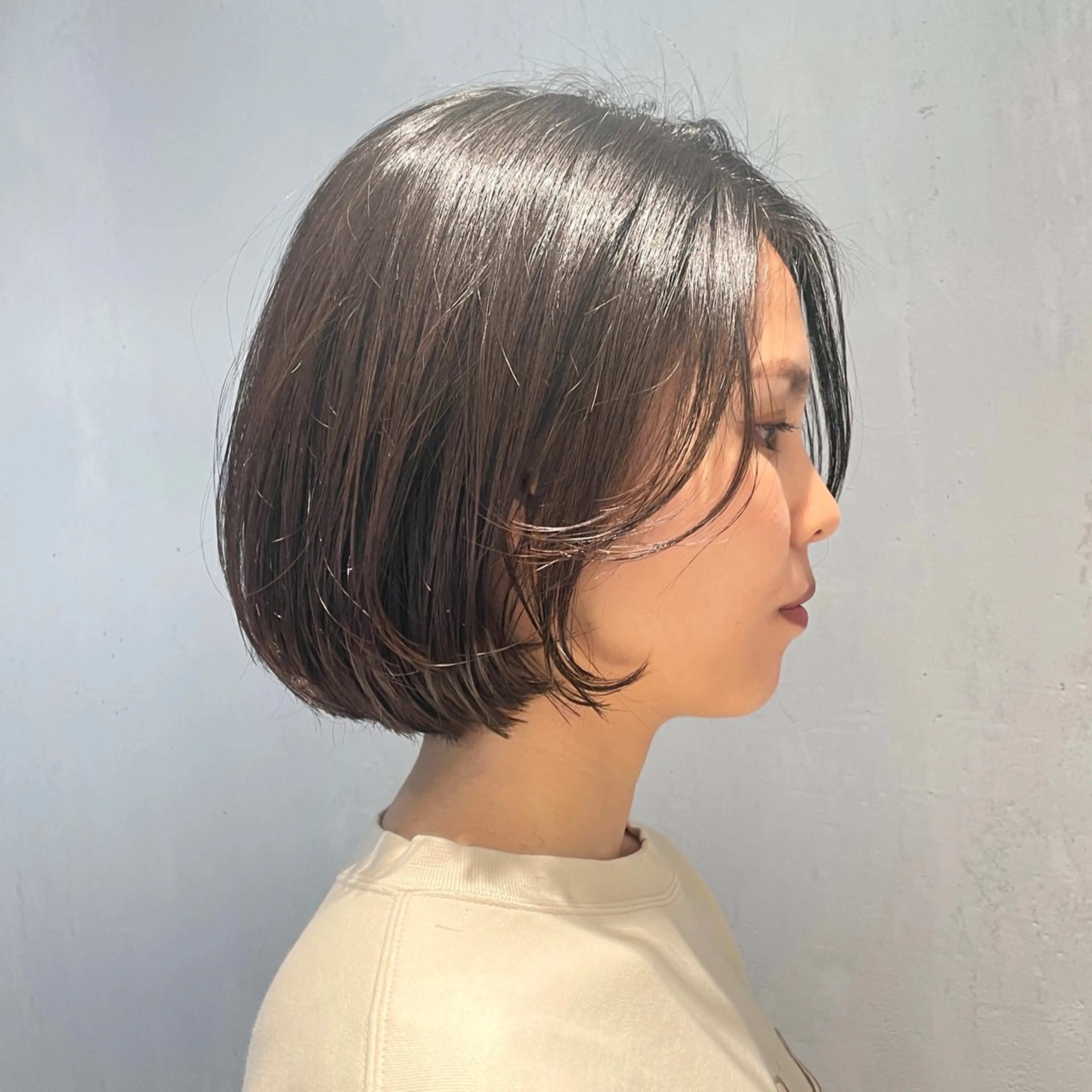ショート カラー ボブ カット ヘアカラー matka白髪ぼかし 大人ヘア/KEIKOのヘアスタイル