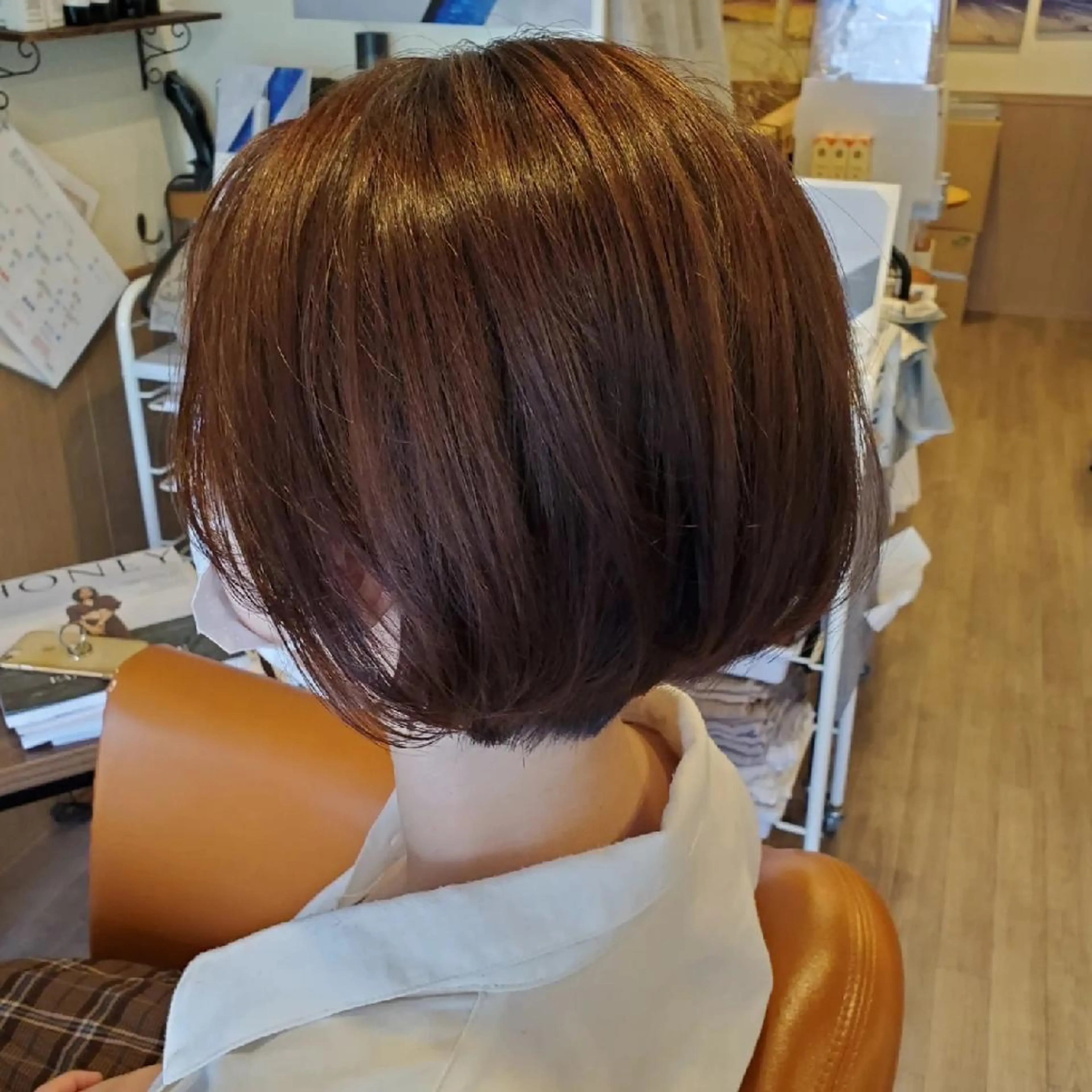 ショート カラー カット ヘアカラー トリートメント spa hair  ark 富井直美のヘアスタイル