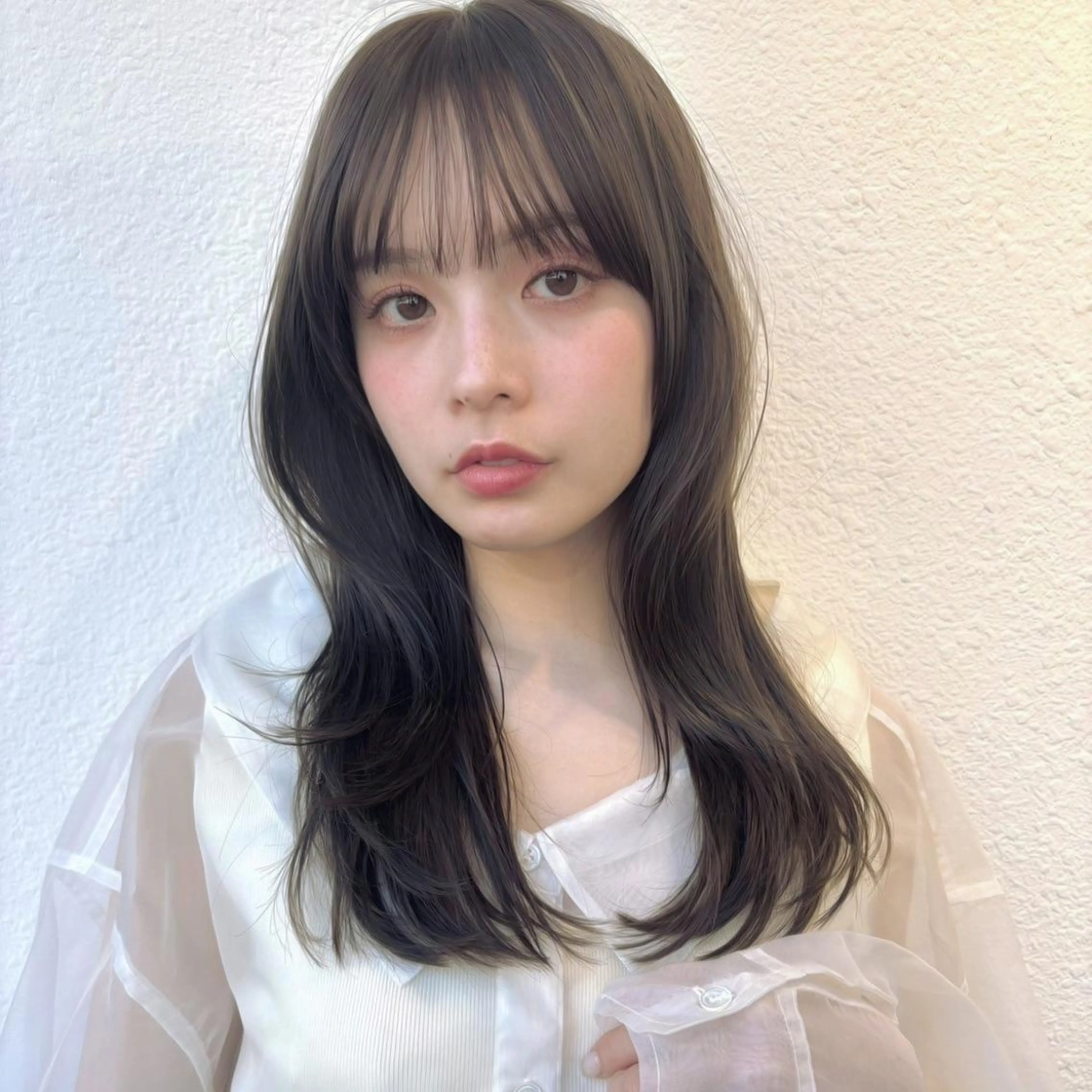 ロング カット 縮毛矯正 トリートメント ヘッドスパ 似合わせ✨透明感🫧 佐藤優斗のヘアスタイル