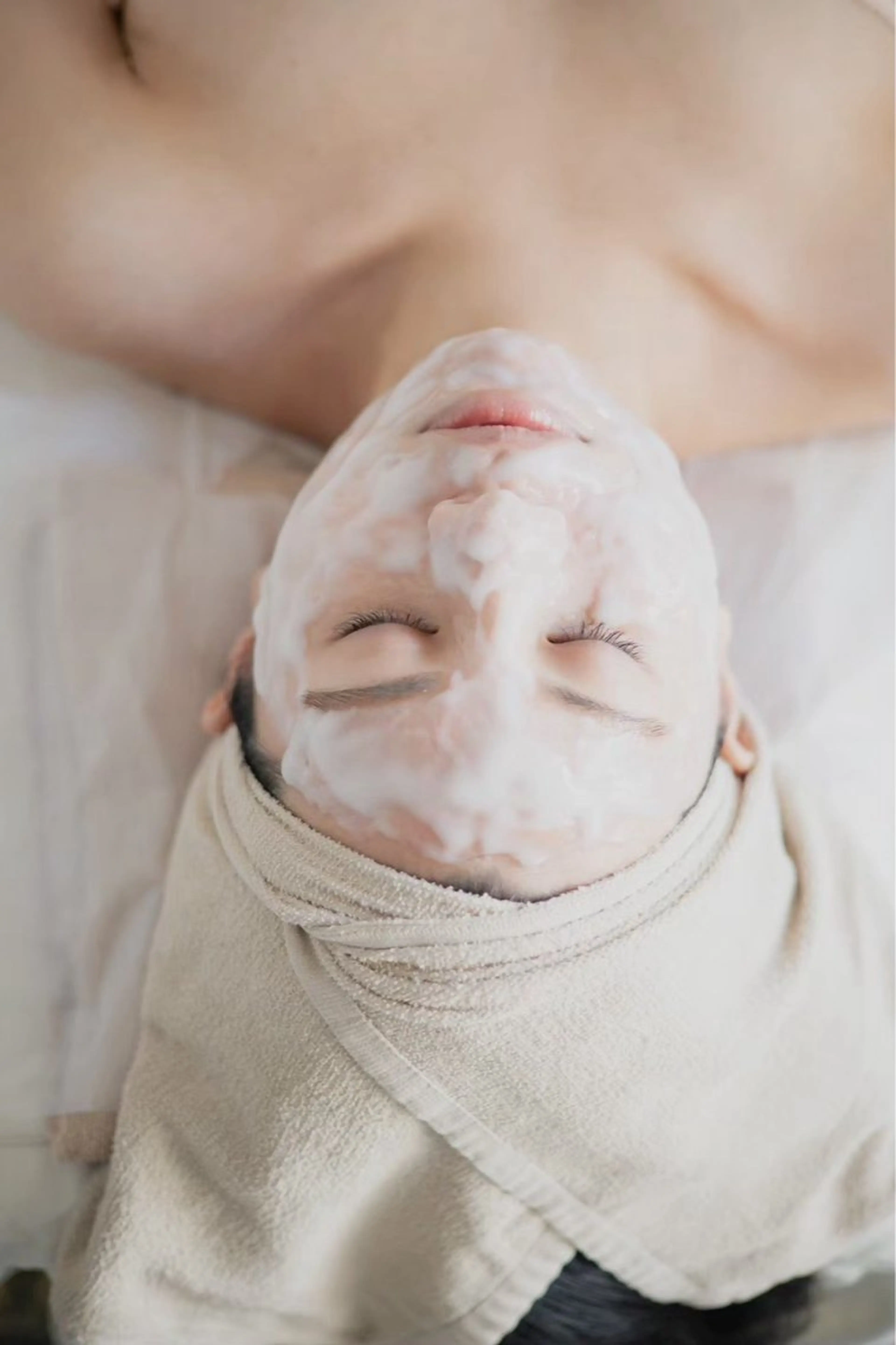 【💗SNS掲載🆗の方💗】✨小顔リンパマッサージ✨デコルテ•お顔のマッサージ🎀コラーゲンパック付き🩷の写真