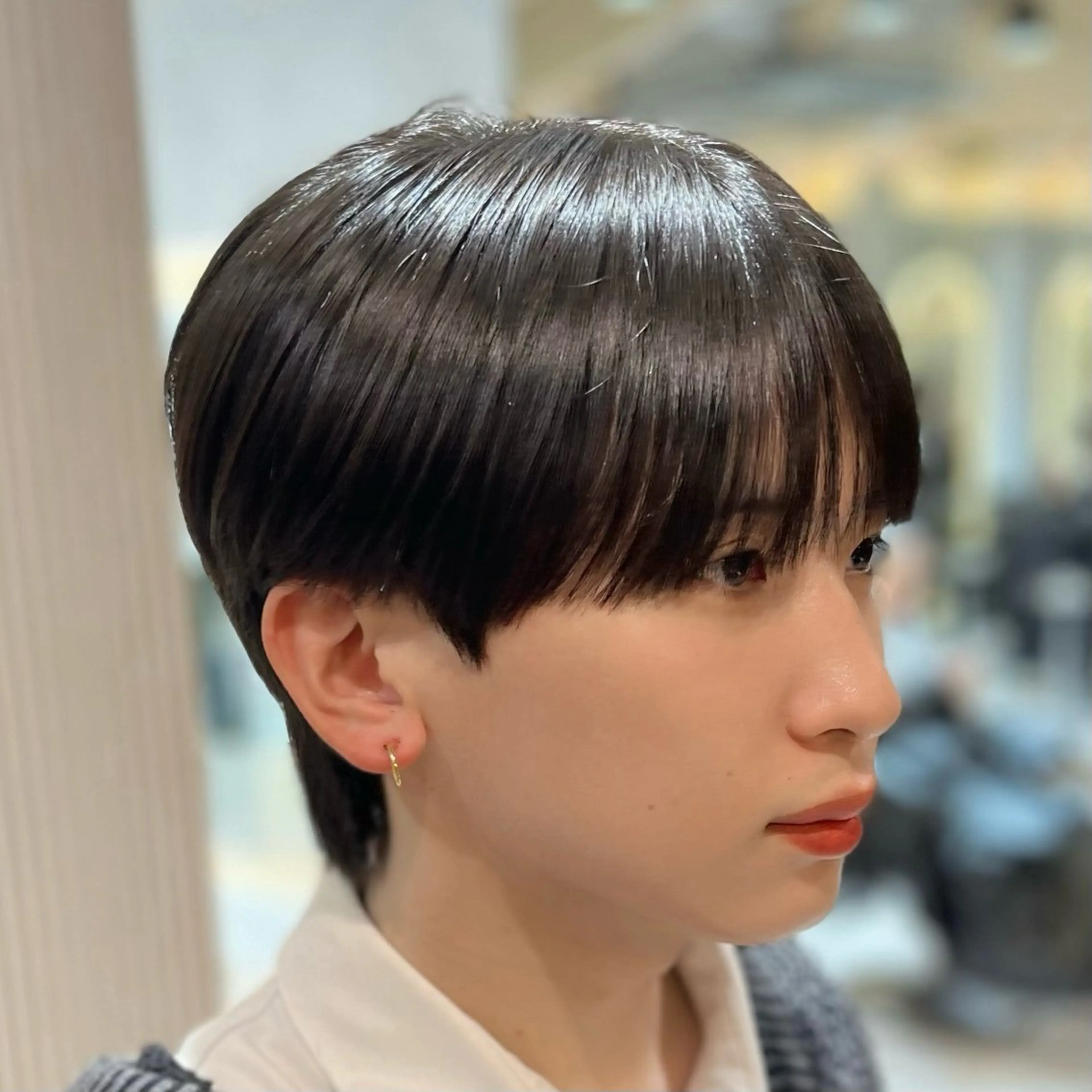 メンズ メンズ韓国風 カット 縮毛矯正 【メンズ特化⚡️】 曲がる矯正/千原涼麻のヘアスタイル