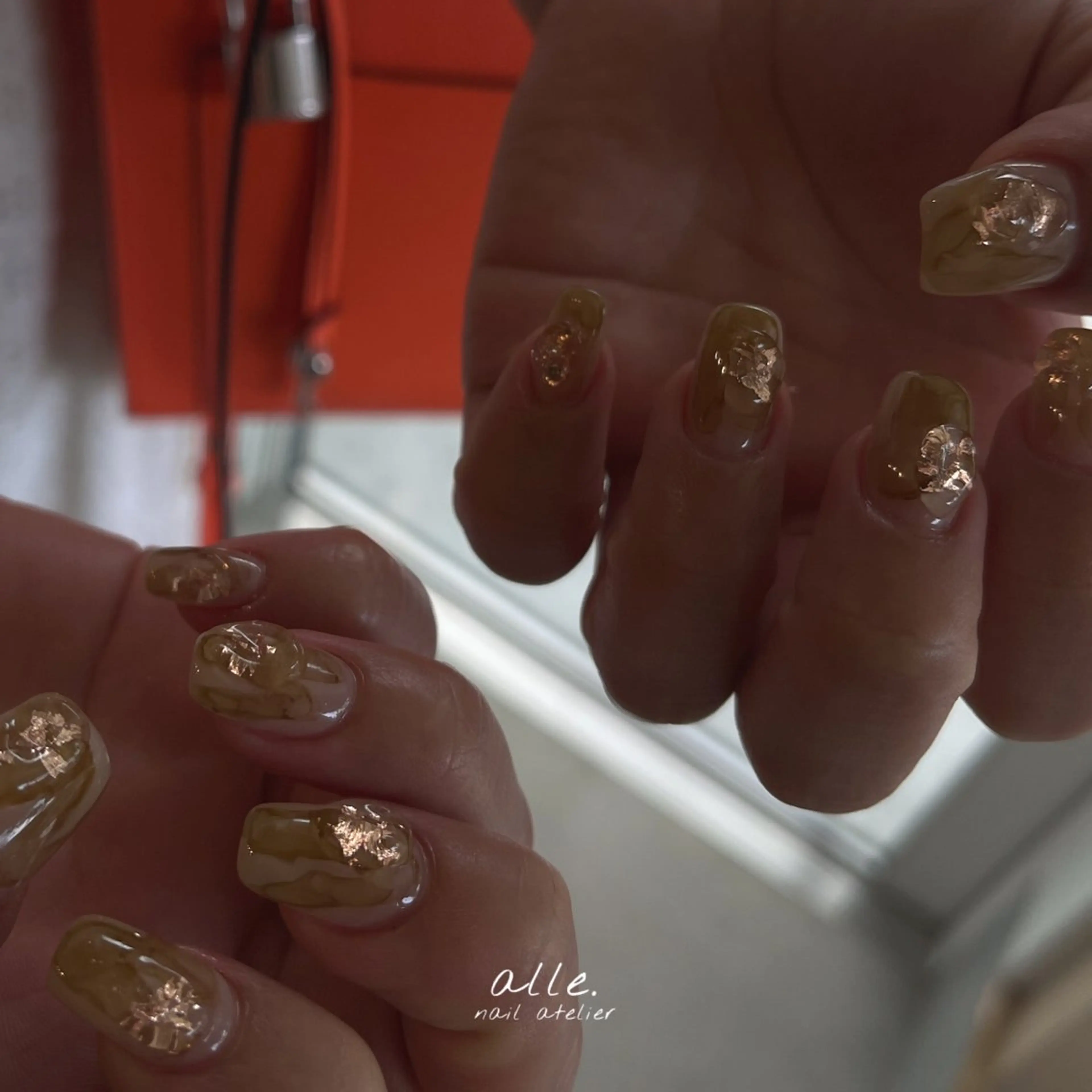 ネイル ハンドネイル atelier alle.のネイルデザイン