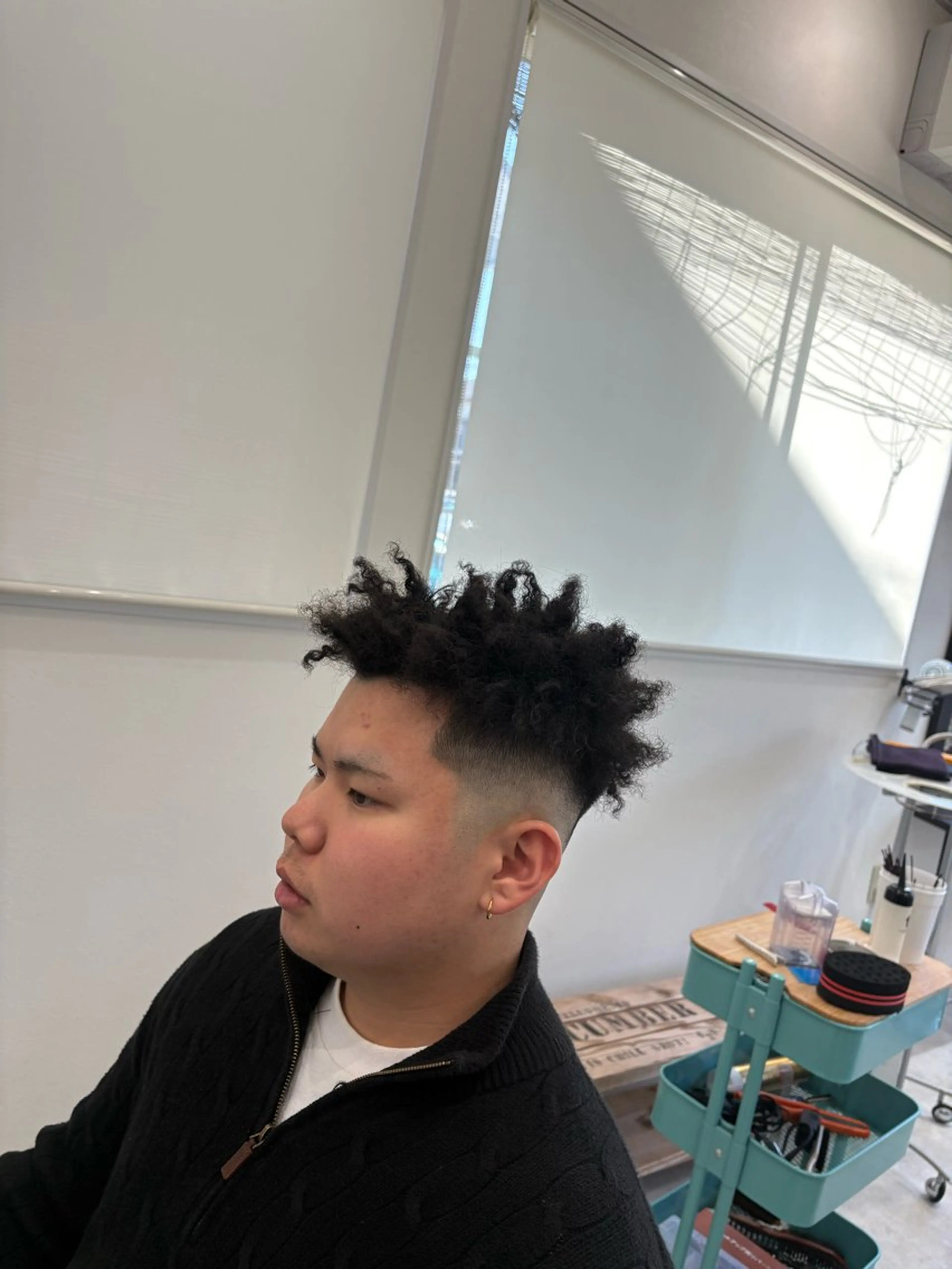 メンズカット➕特殊パーマ［針金パーマ/コイルカーリー/フィンガーコイル/スパイキーアフロ］の写真