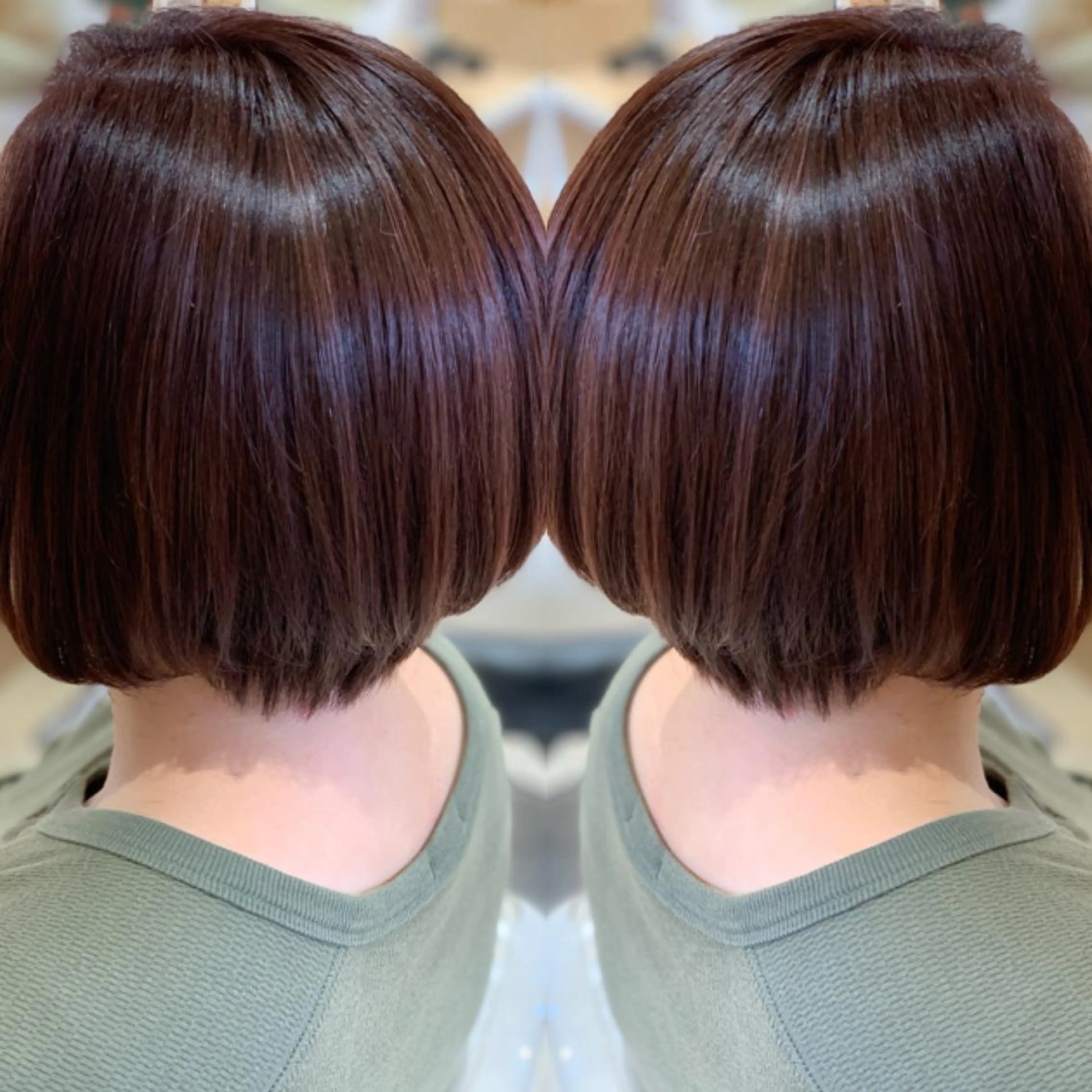 ショート カラー 🩵波巻き／ツイスパ HARU💎のヘアスタイル