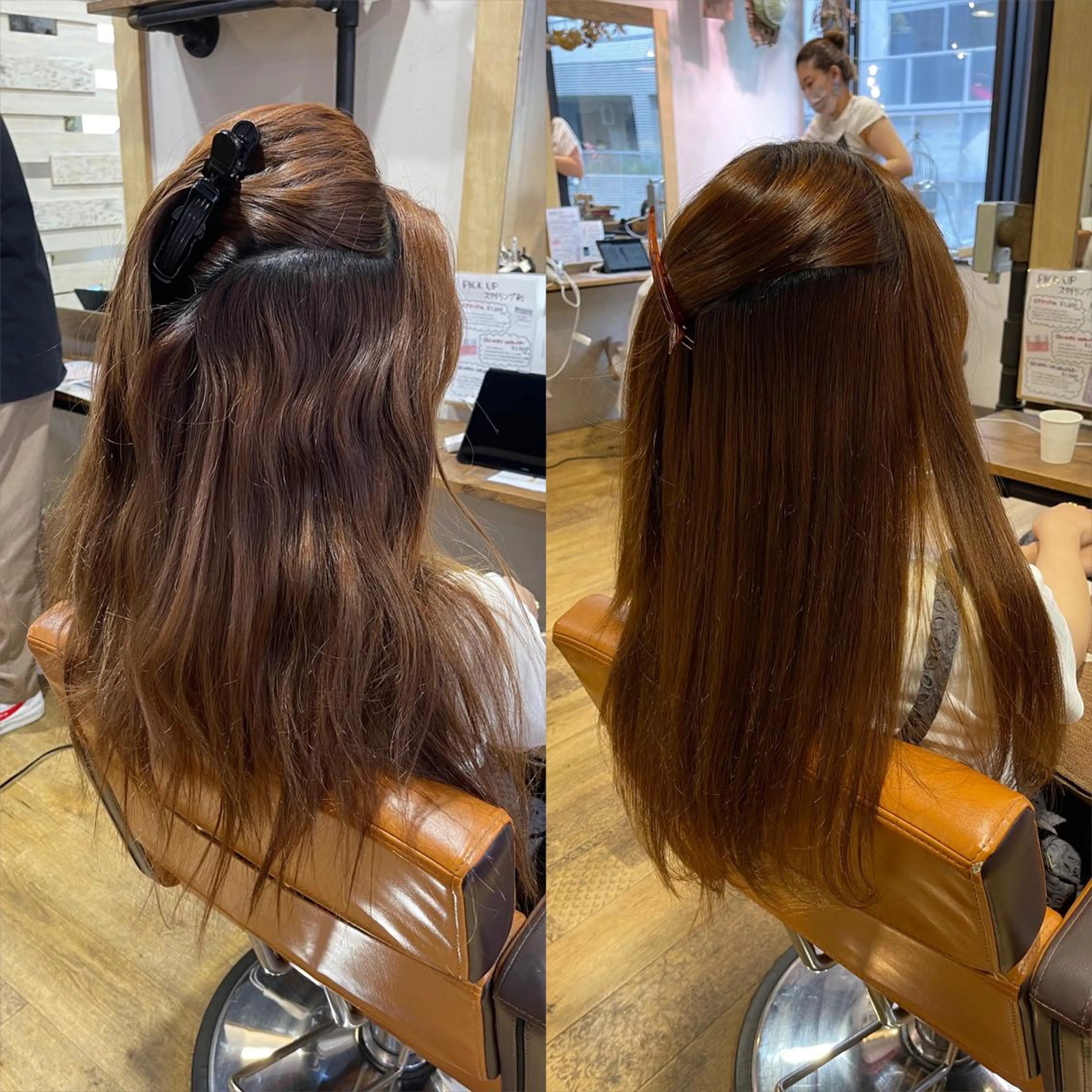 ロング 縮毛矯正 カット 縮毛矯正 福島 和弥のヘアスタイル